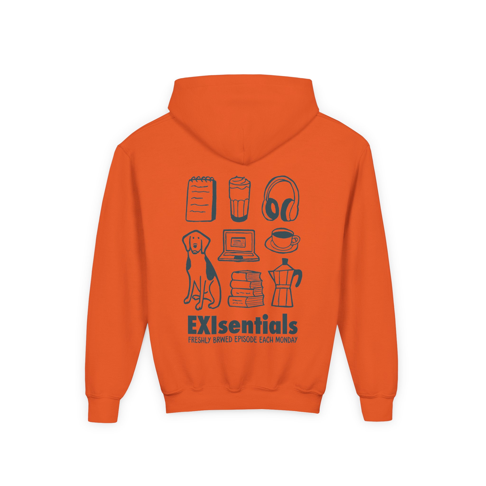 Youth Mord Auf Ex Exisentials Heavy Blend Hooded Sweatshirt - Image 8