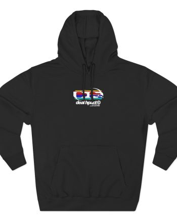Deathpact Fdcl Tour Three-Panel Fleece Hoodie