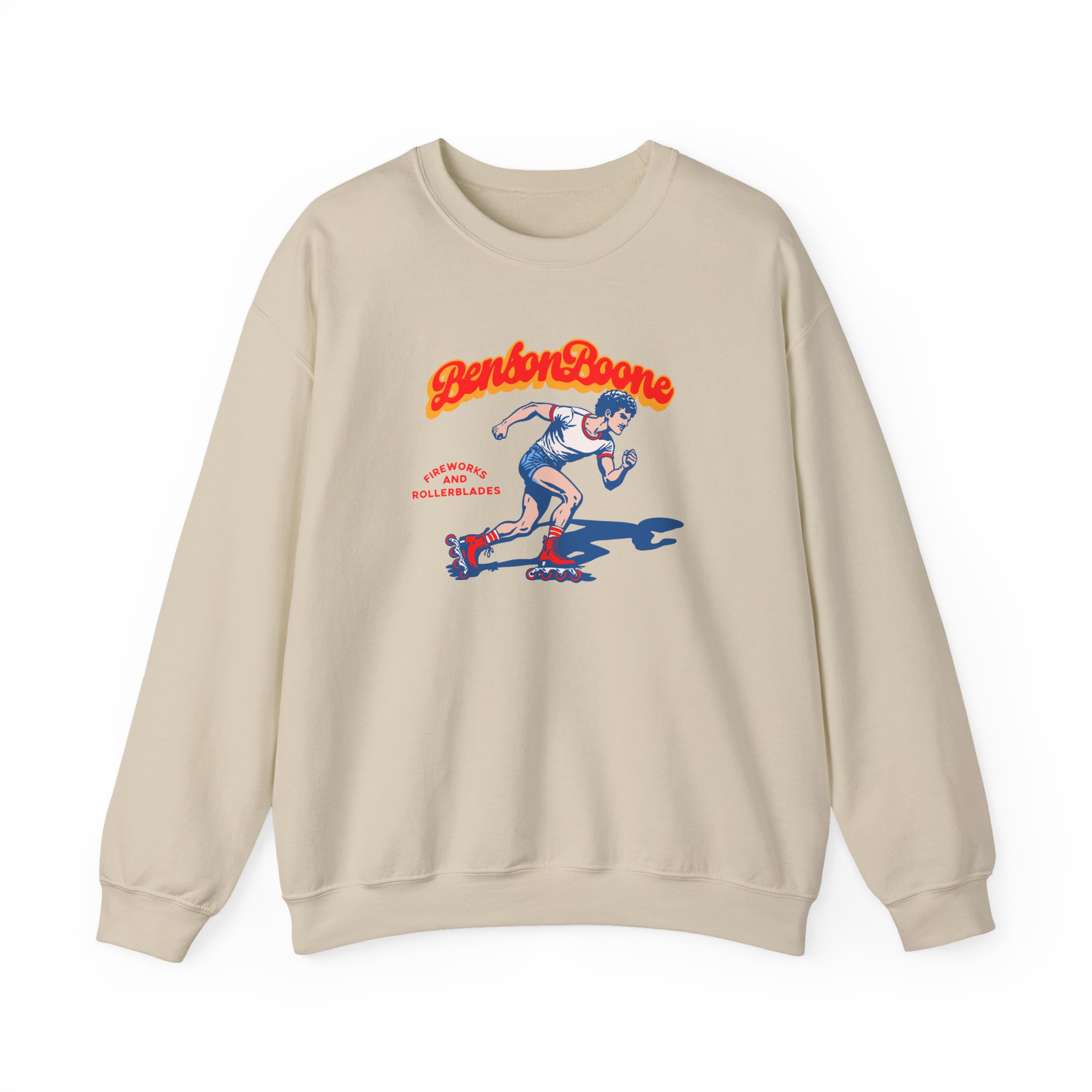 Benson Boone Rollerblading Benny Unisex Heavy Blend™ Crewneck Sweatshirt - Image 5