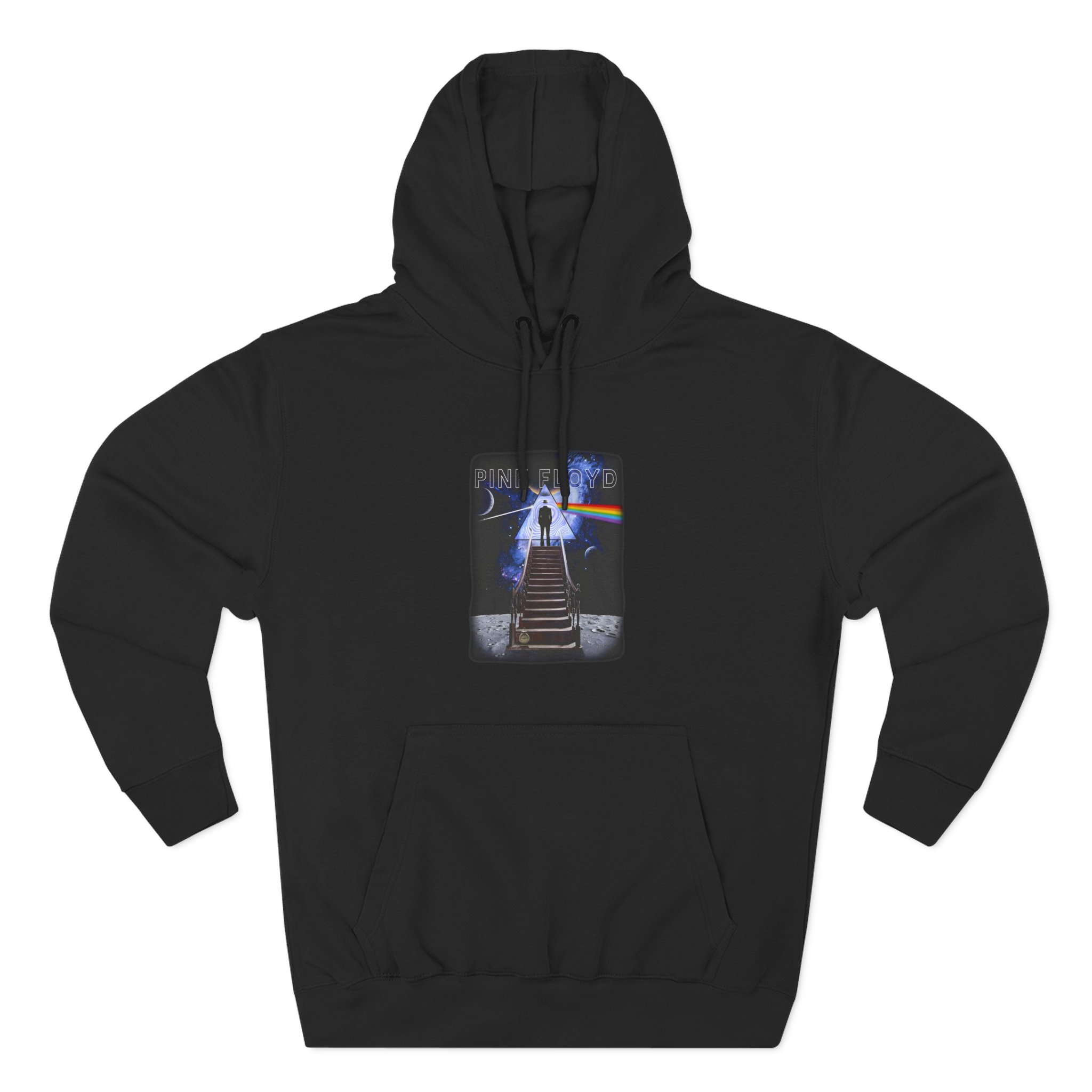 Pink Floyd Stairway to the Moon Three-Panel Fleece Hoodie