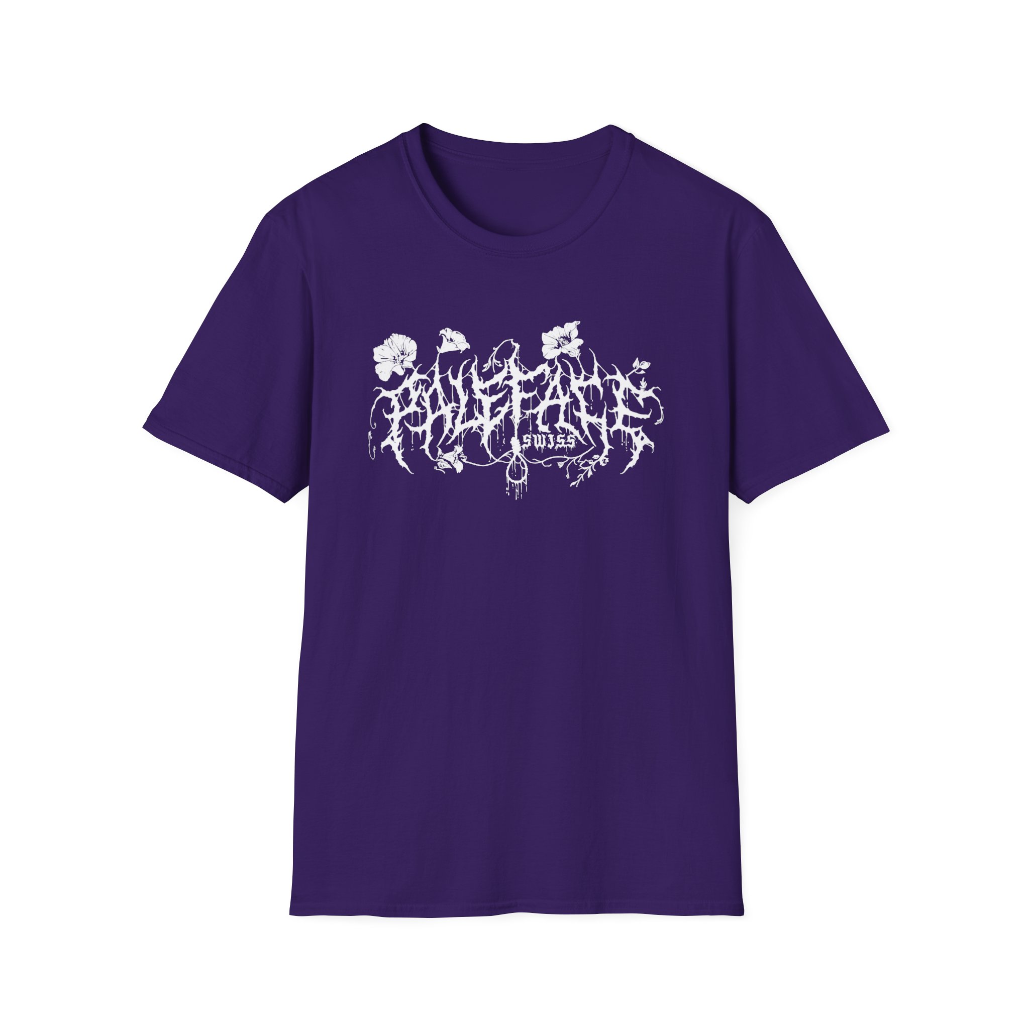 Paleface Swiss Lay With Me Flower Unisex Softstyle T-Shirt - Image 11