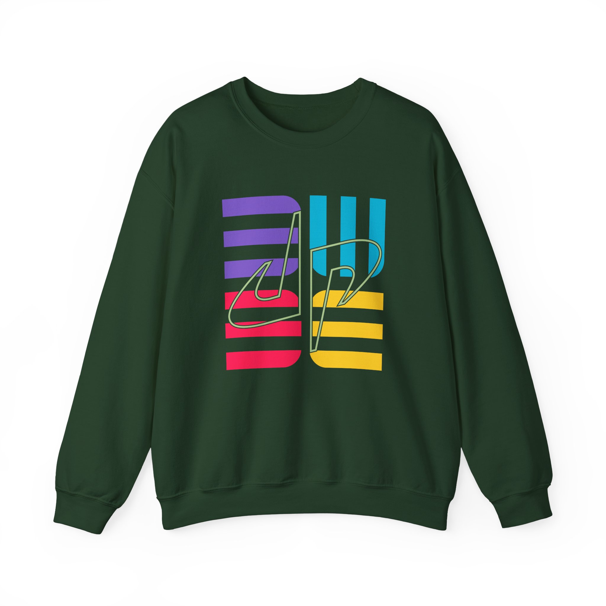 Dude Perfect Neon Champ Unisex Heavy Blend™ Crewneck Sweatshirt - Image 13