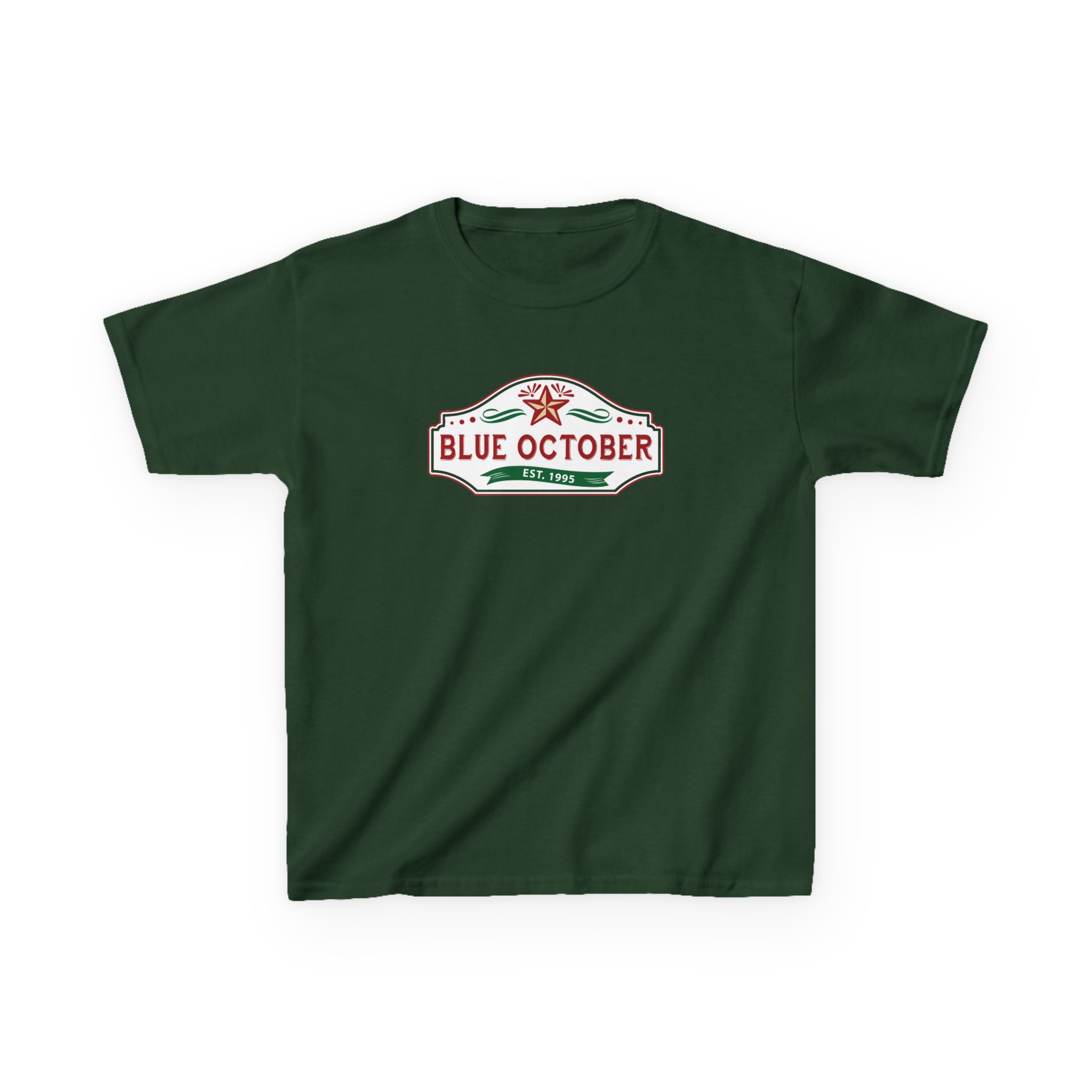 Blue October Est 1995 Kids Heavy Cotton™ Tee - Image 5