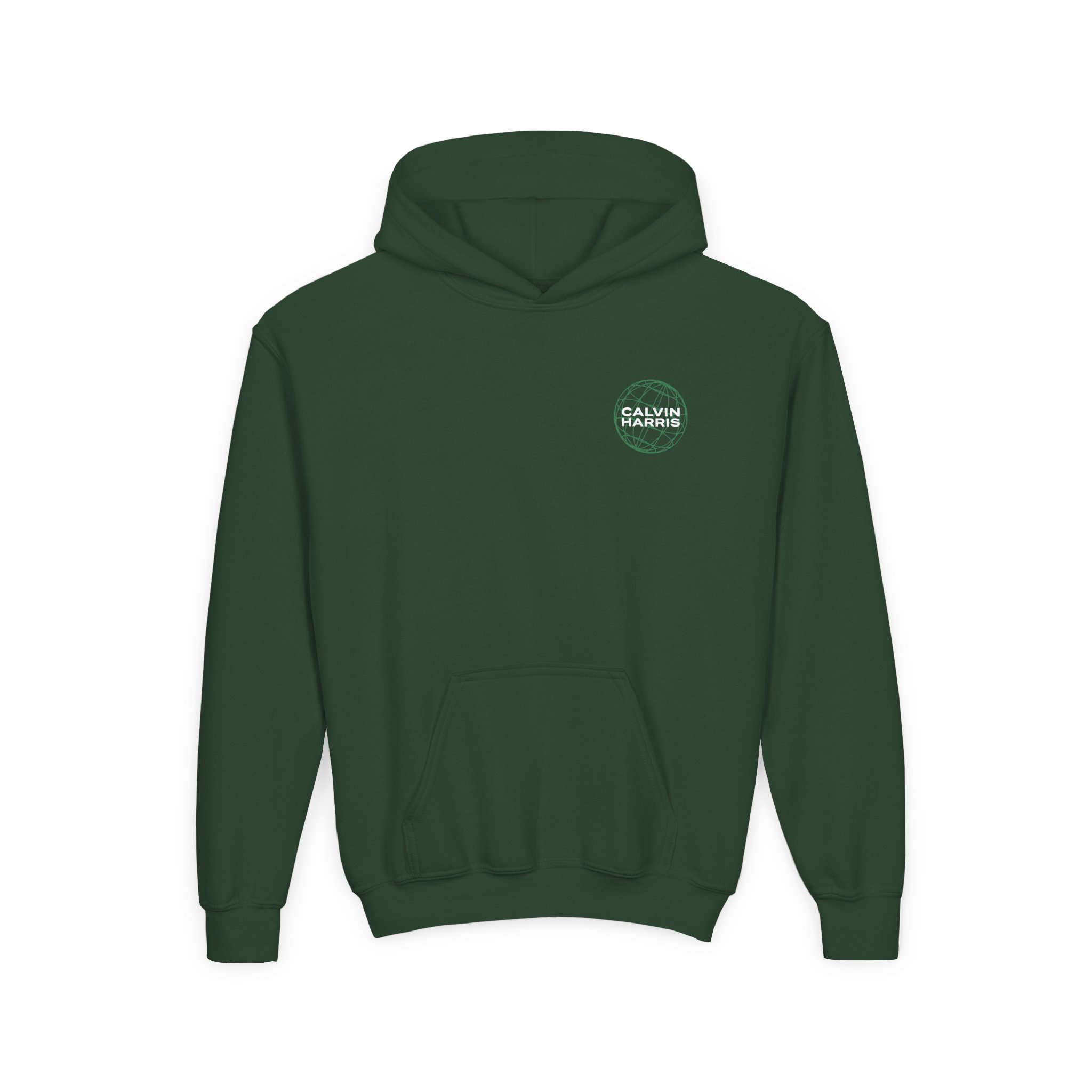 Youth Calvin Harris Wireframe Marlay Park Heavy Blend Hooded Sweatshirt - Image 5