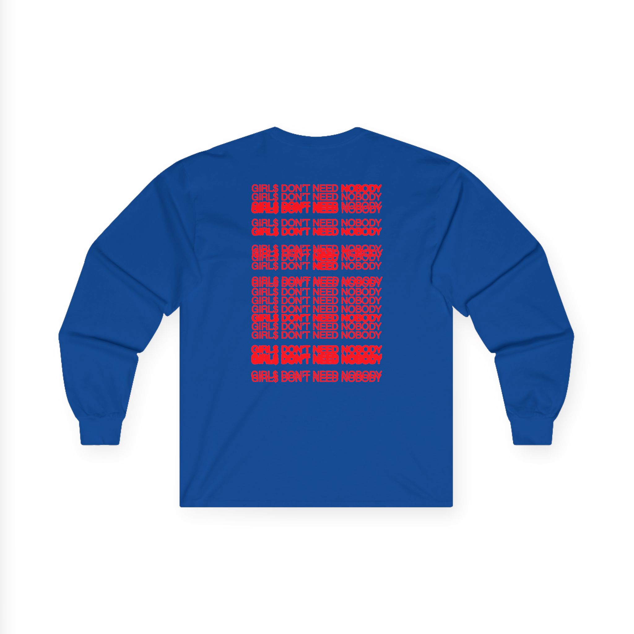 Dom Dolla Don't Need Nobody Repeat Unisex Ultra Cotton Long Sleeve Tee - Image 16