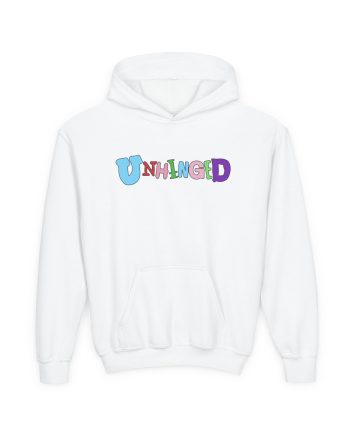 Garrett Watts Unhinged Youth Heavy Blend Hooded Sweatshirt