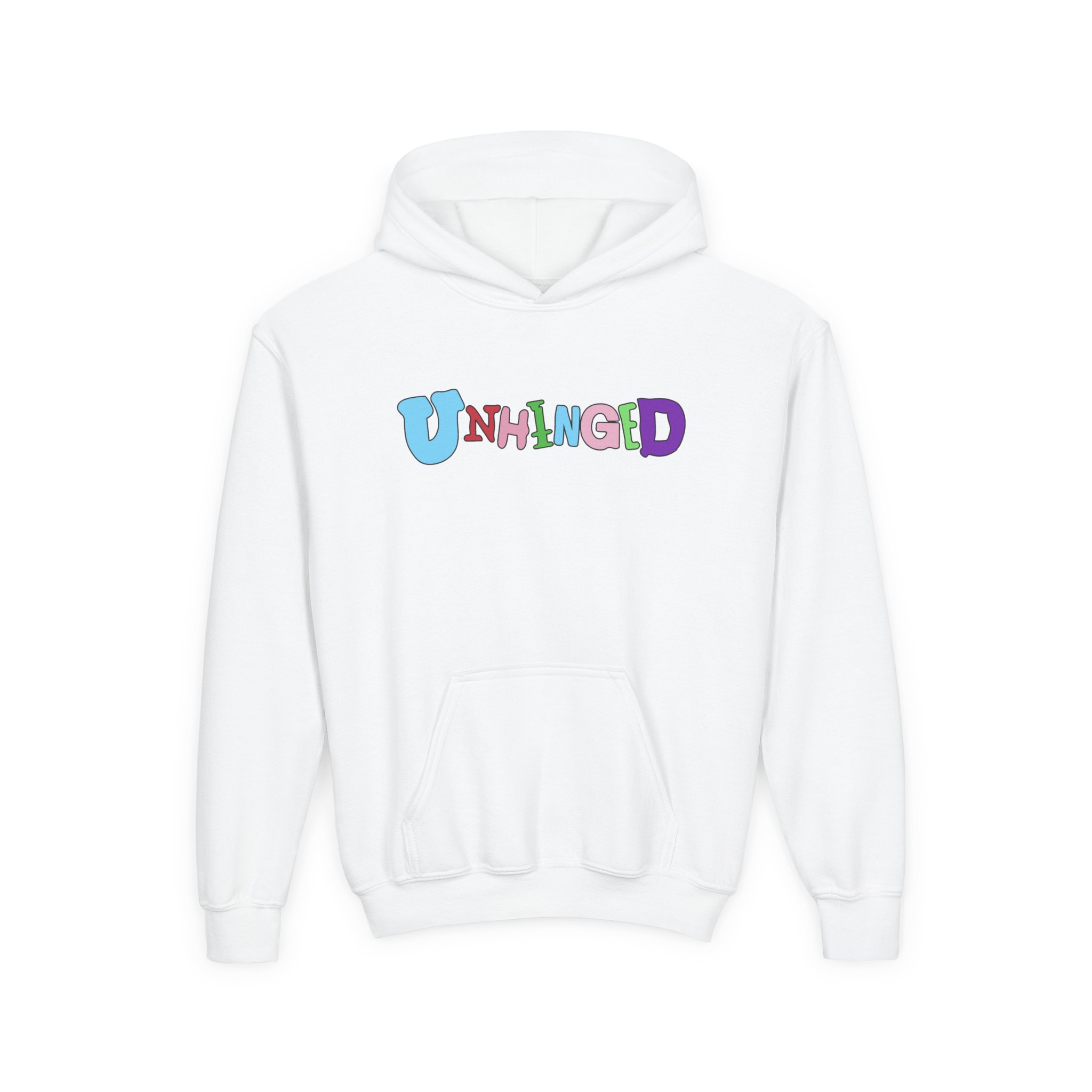 Garrett Watts Unhinged Youth Heavy Blend Hooded Sweatshirt