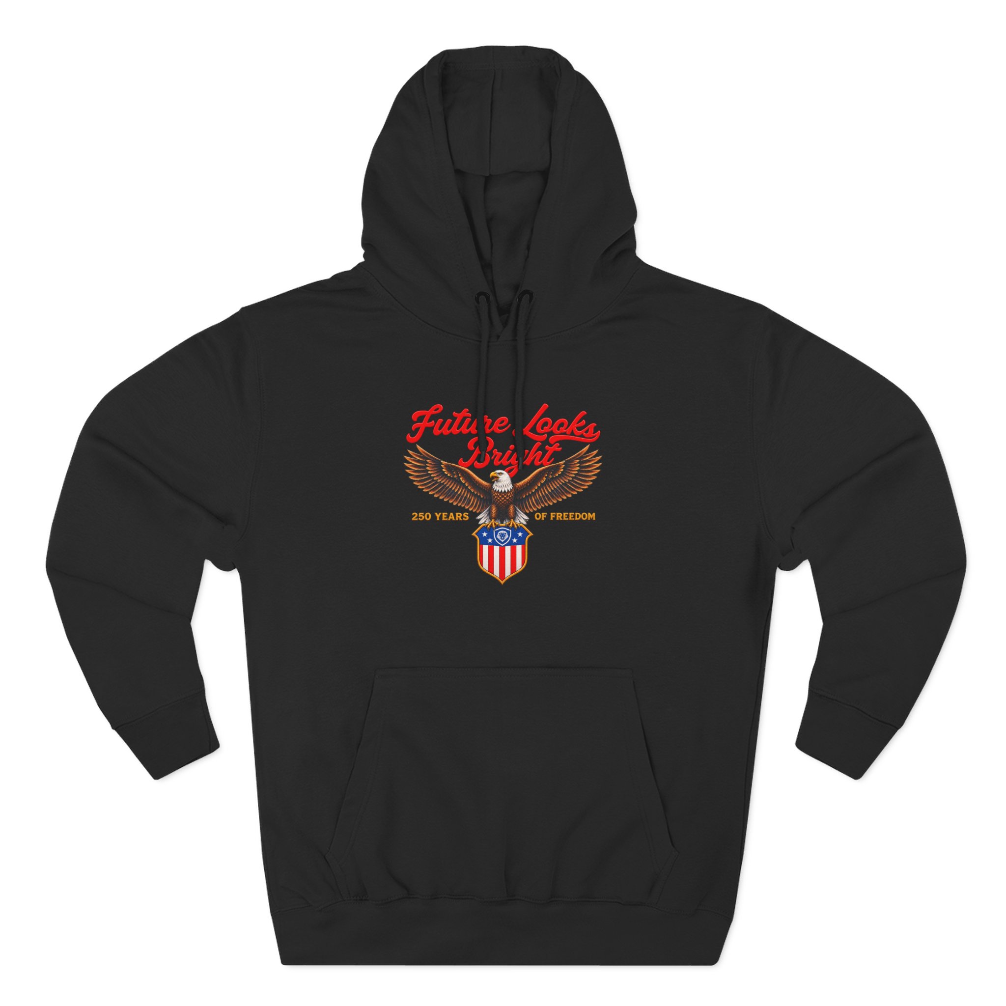 Valuetainment Vintage Three-Panel Fleece Hoodie - Image 3