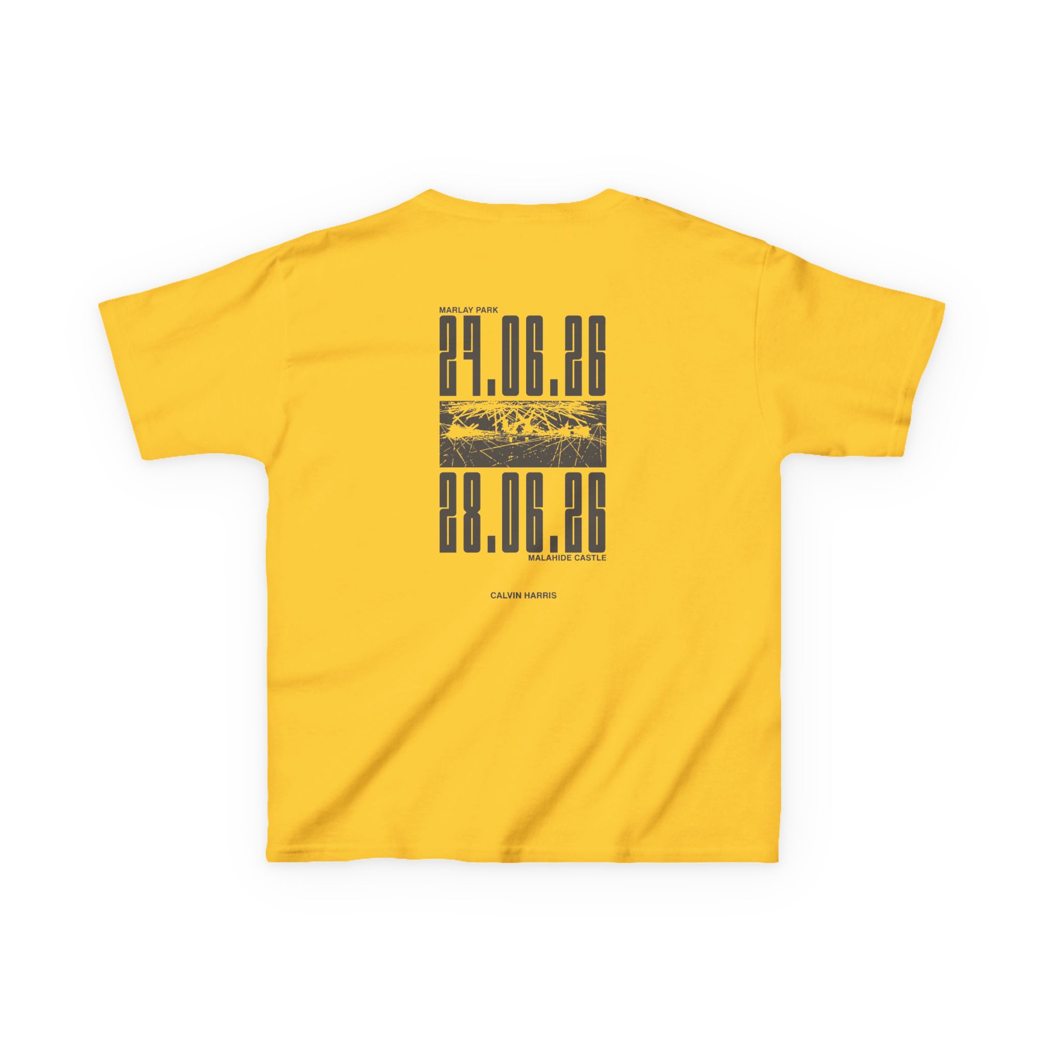Kids Calvin Harris Malahide Castle Tour Heavy Cotton™ Tee - Image 16