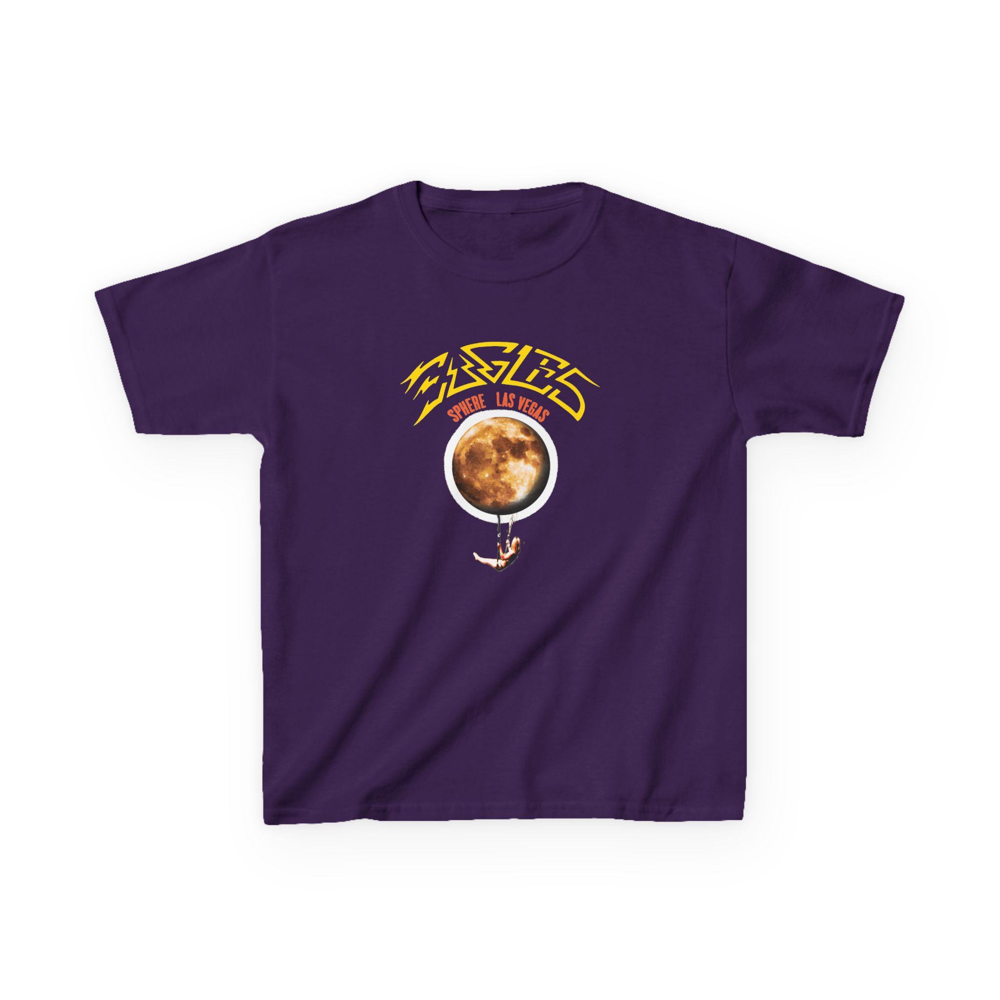 Kids The Eagles Sphere Moon Trapeze Heavy Cotton™ Tee - Image 13