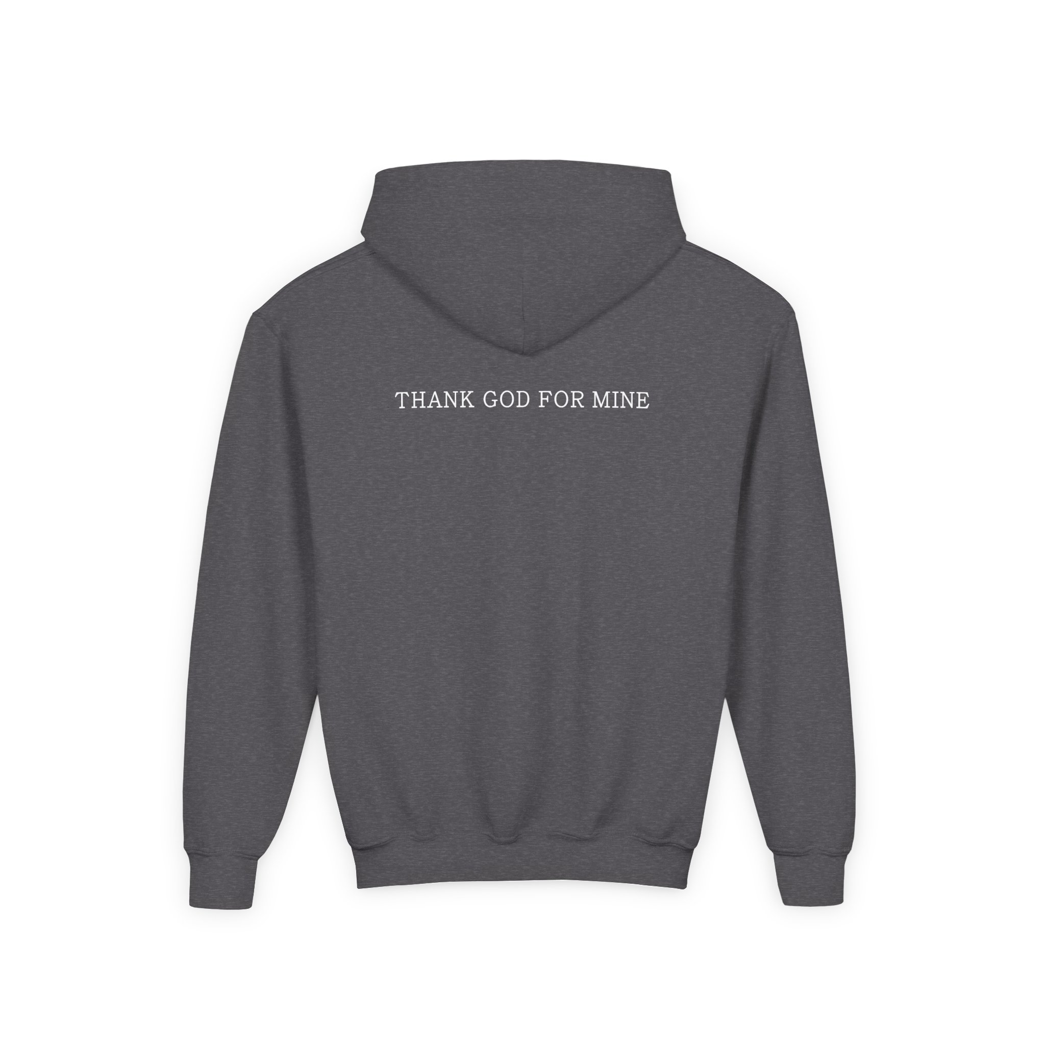 Megan Moroney God Bless the Girls Inside Out Youth Heavy Blend Hooded Sweatshirt - Image 8