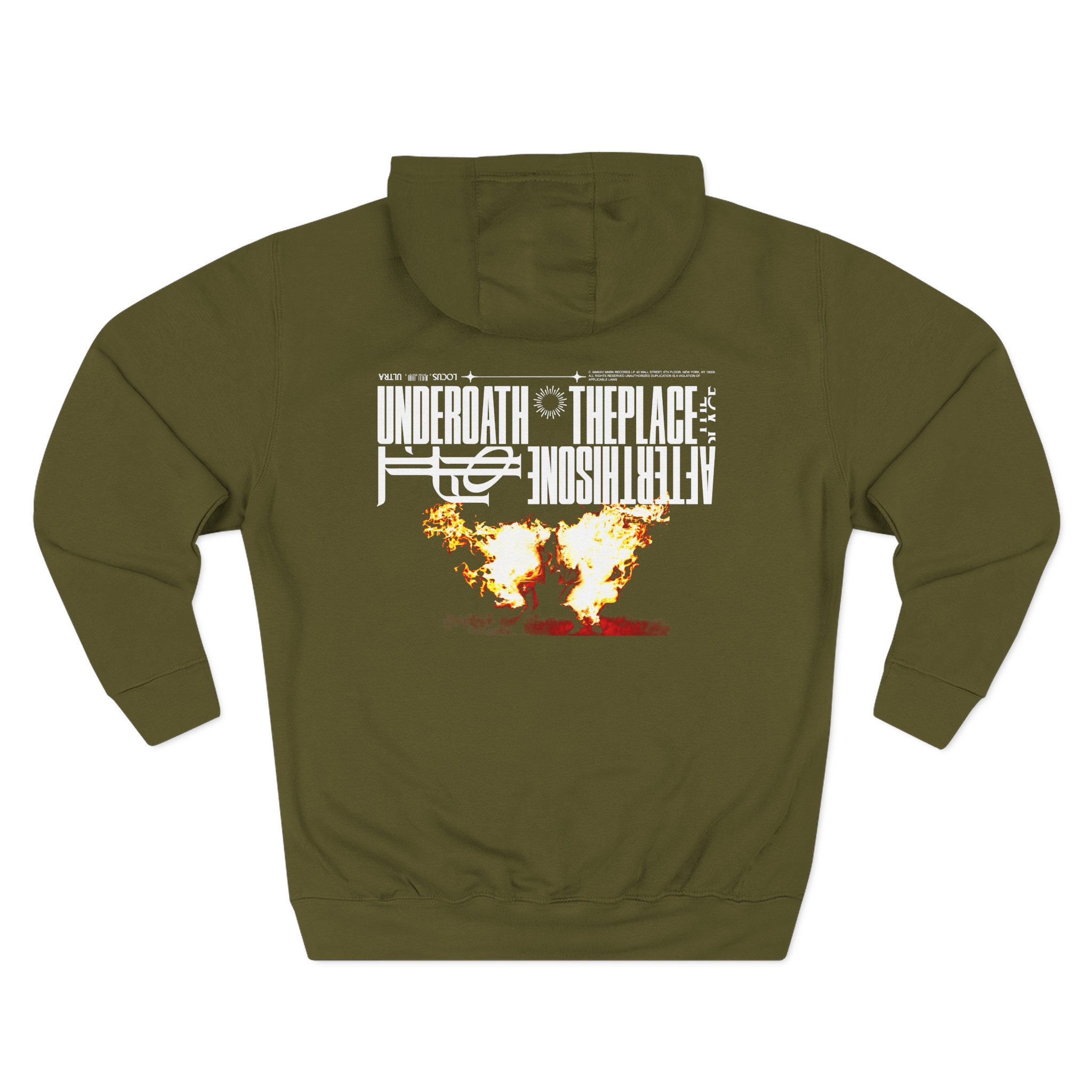 Underoath Three-Panel Fleece Hoodie - Image 6