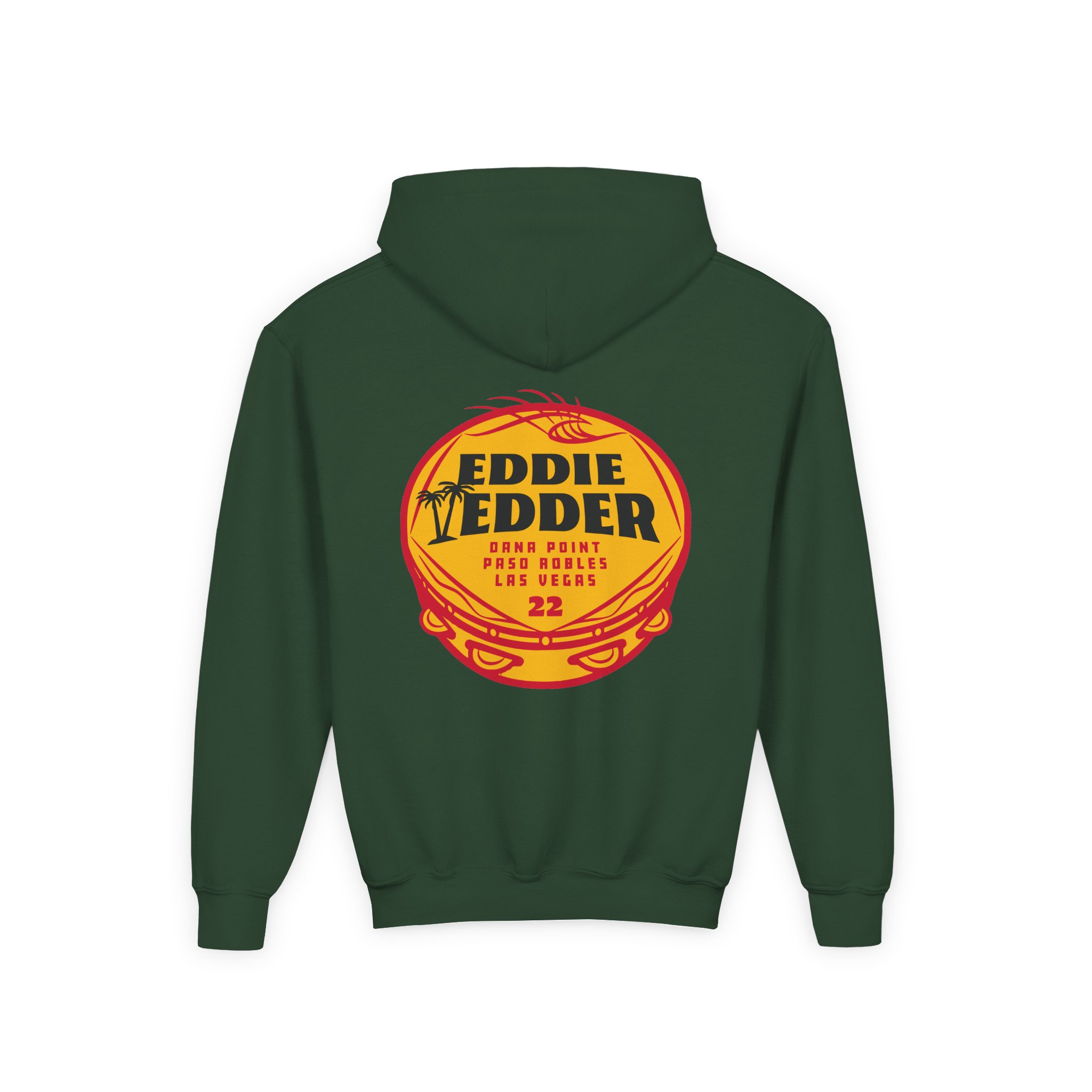 Eddie Vedder Tambourine Youth Heavy Blend Hooded Sweatshirt - Image 4