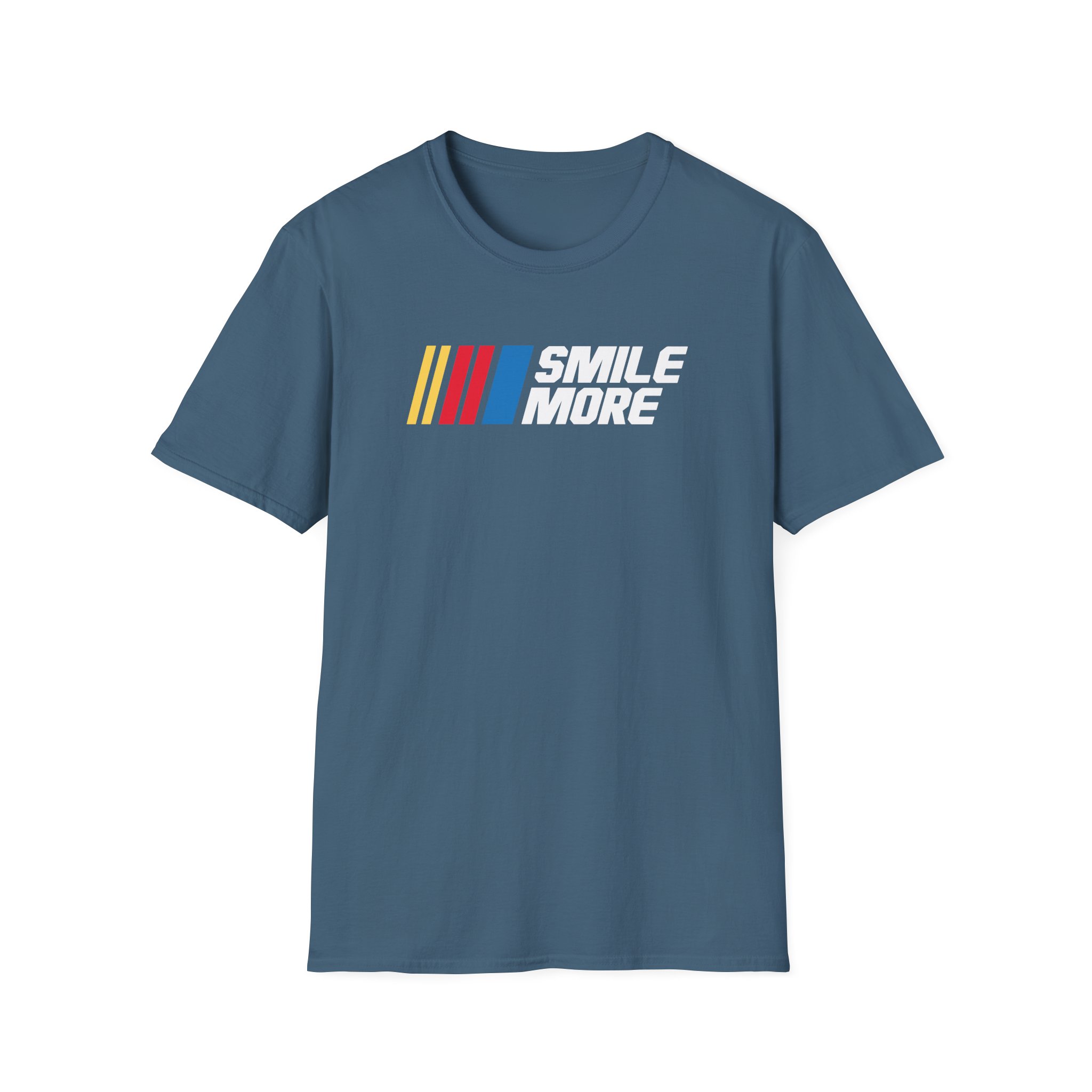 Roman Atwood Smile More Racing Unisex Softstyle T-Shirt - Image 9