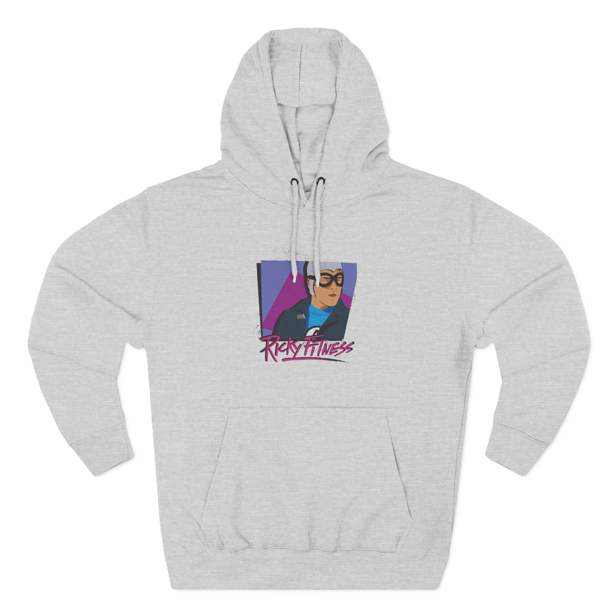 The Aquabats Ricky Fitness Soul Cool Three-Panel Fleece Hoodie - Image 5