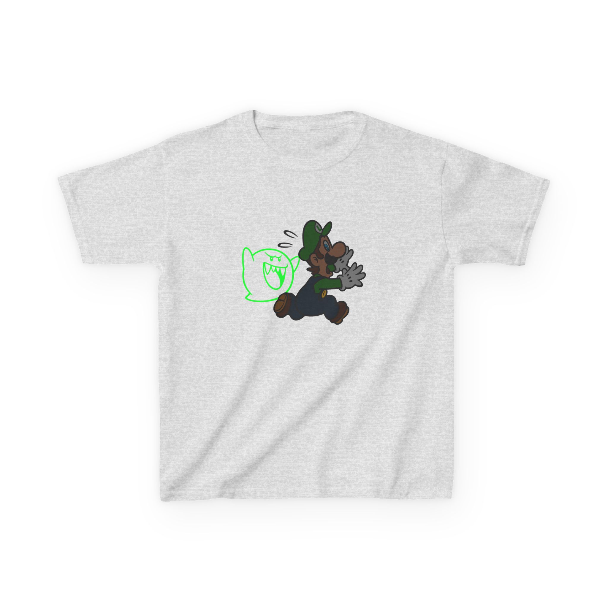 Kids NTD Luigi™ and Boo Heavy Cotton™ Tee - Image 7