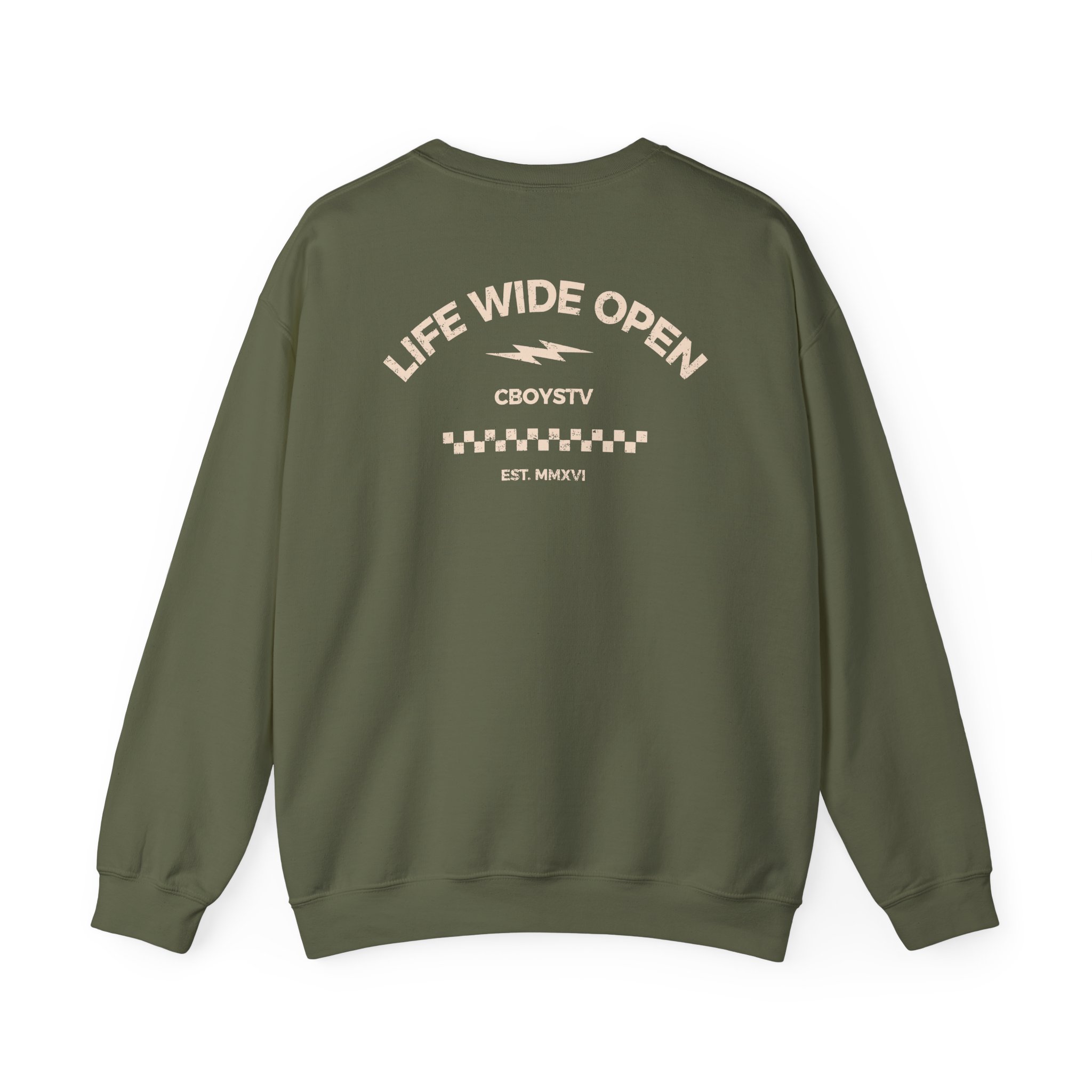 Cboystv Checkered Tournament Unisex Heavy Blend™ Crewneck Sweatshirt - Image 10