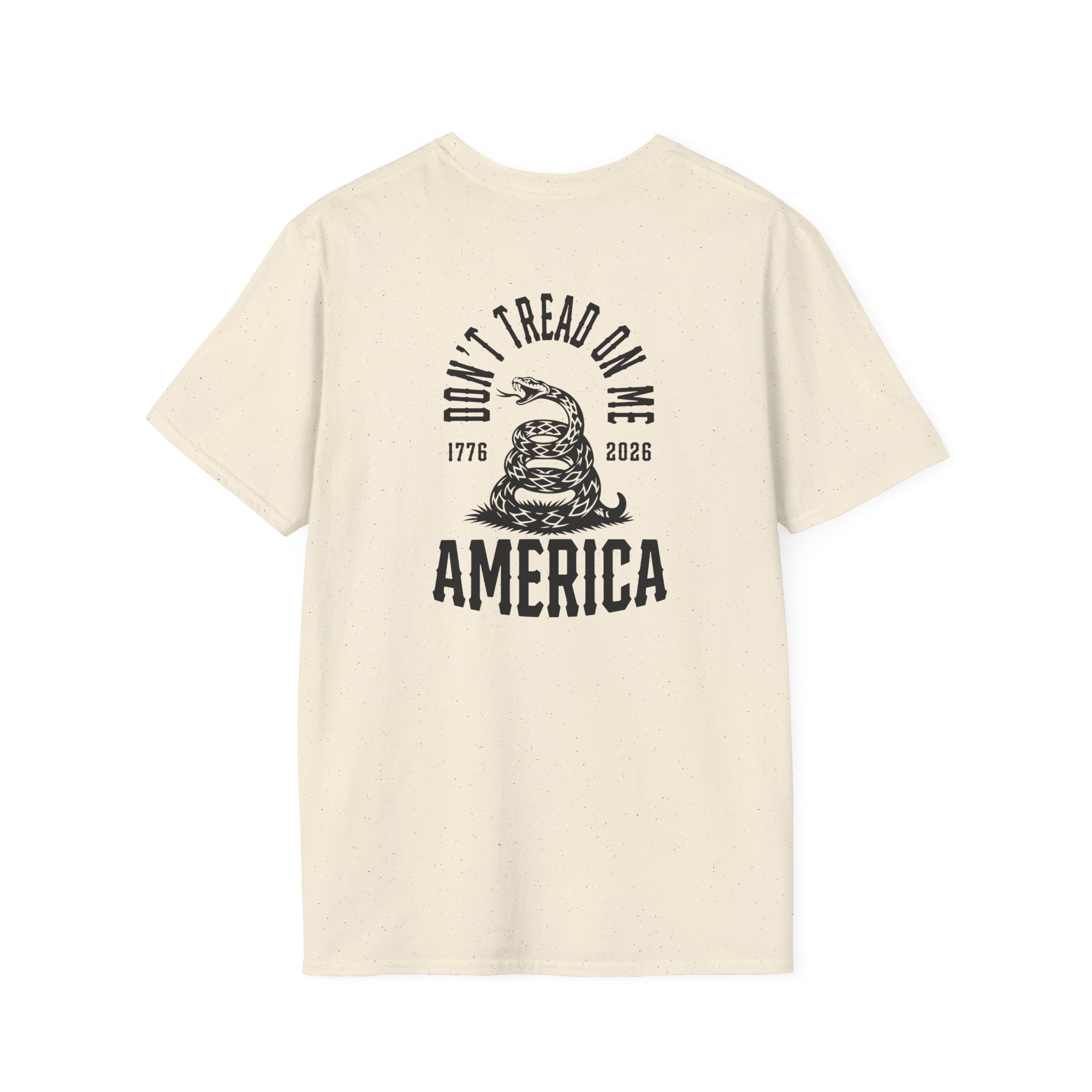 Valuetainment Don't Tread on Me Unisex Softstyle T-Shirt - Image 12