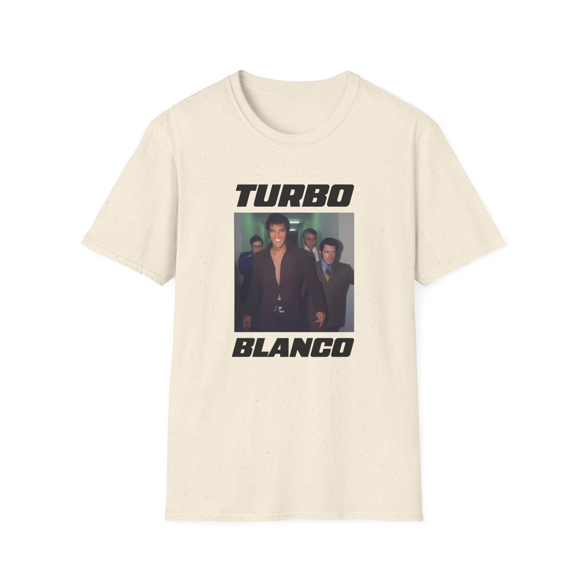 Chris Lorenzo Turbo Blanco Unisex Softstyle T-shirt - Image 9