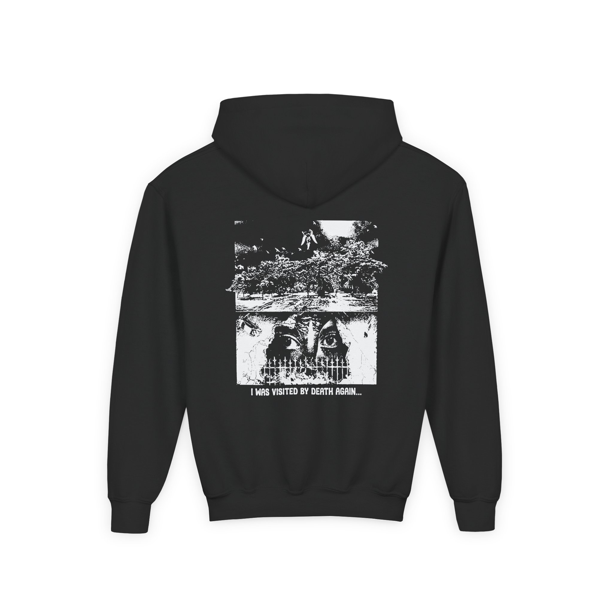 Knocked Loose Death Against Us Youth Heavy Blend Hooded Sweatshirt - Image 2