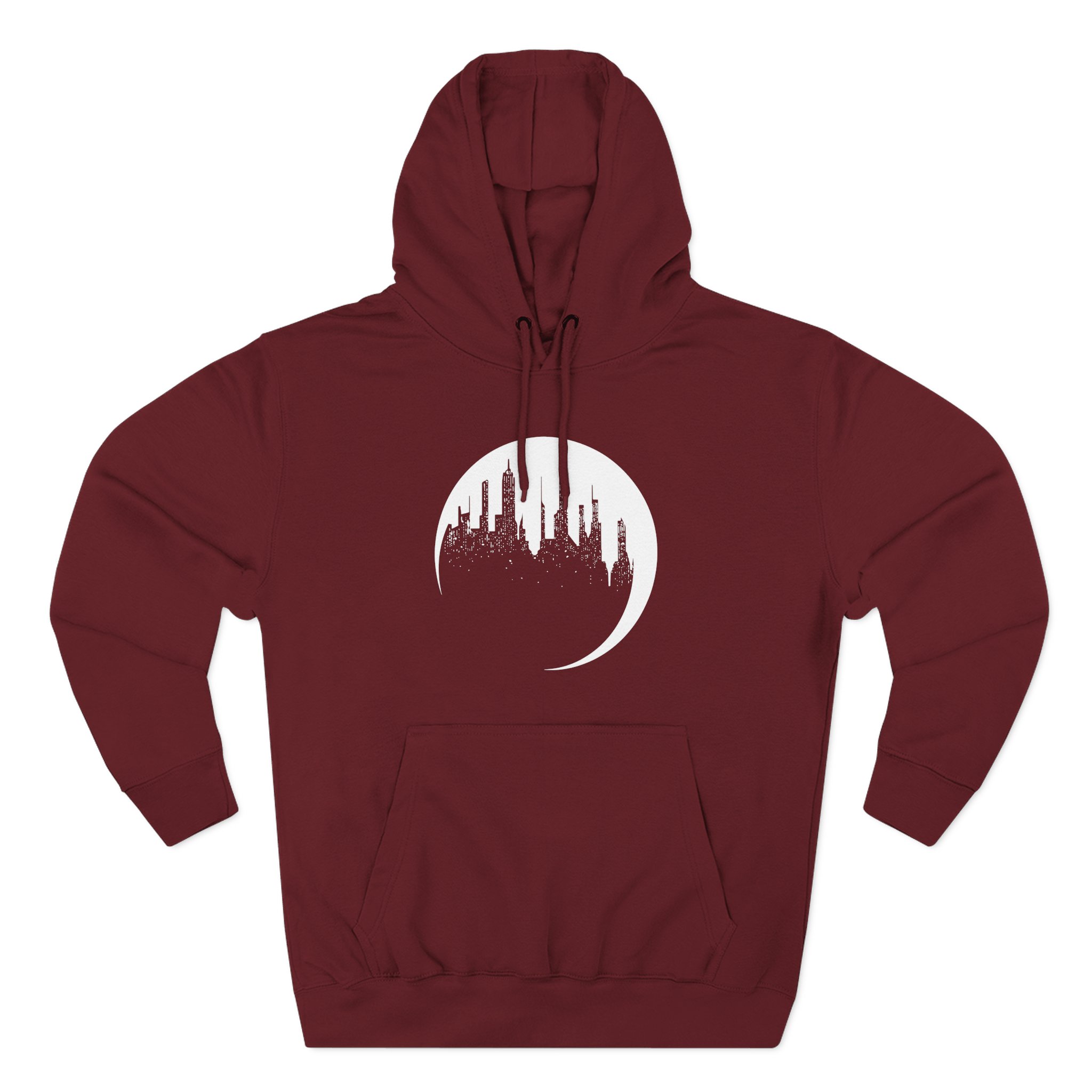 Dropout Unsleeping City Glow-In-The-Dark Three-Panel Fleece Hoodie - Image 11