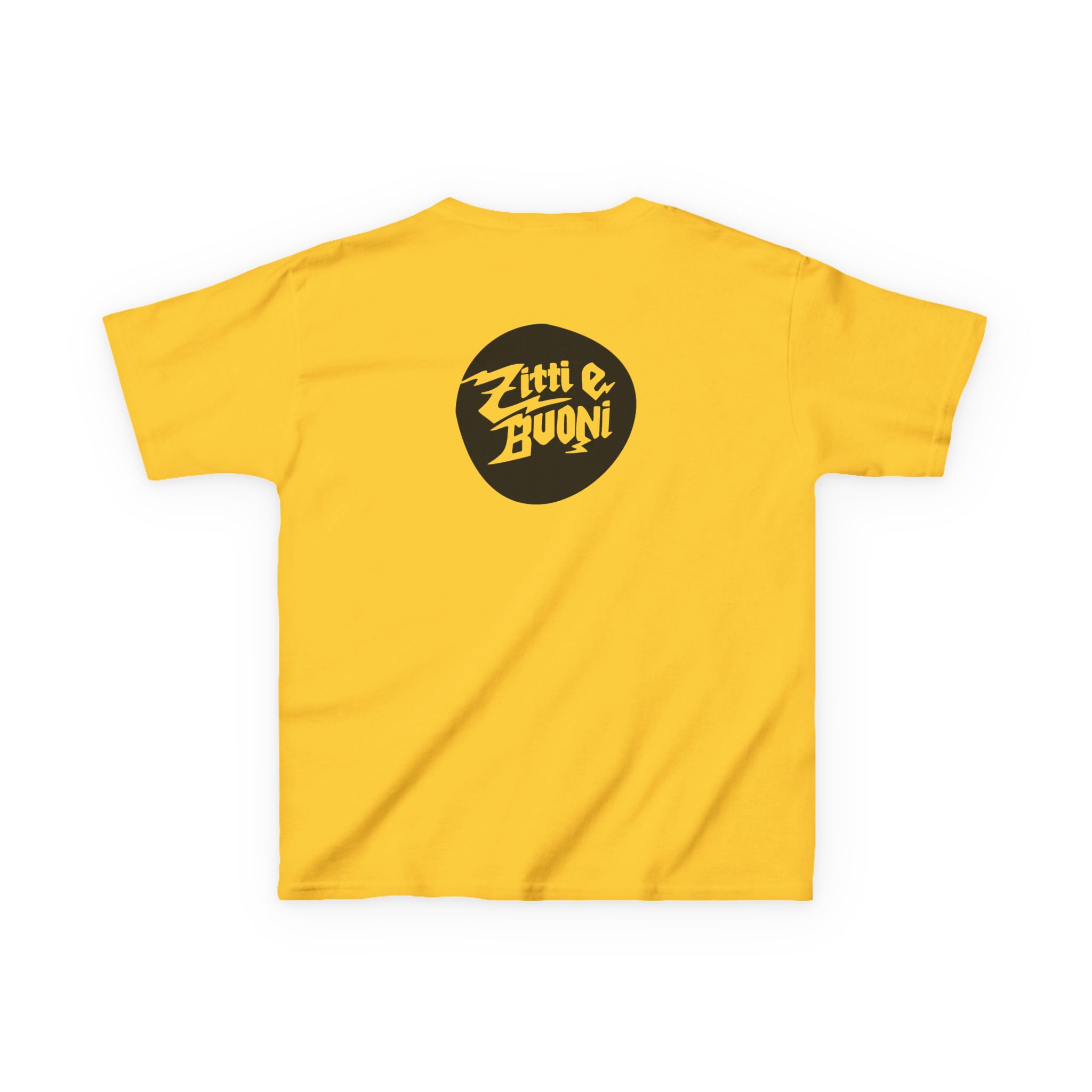 Kids Maneskin Pocket Logo & Zitti e Buoni Circle Heavy Cotton™ Tee - Image 8