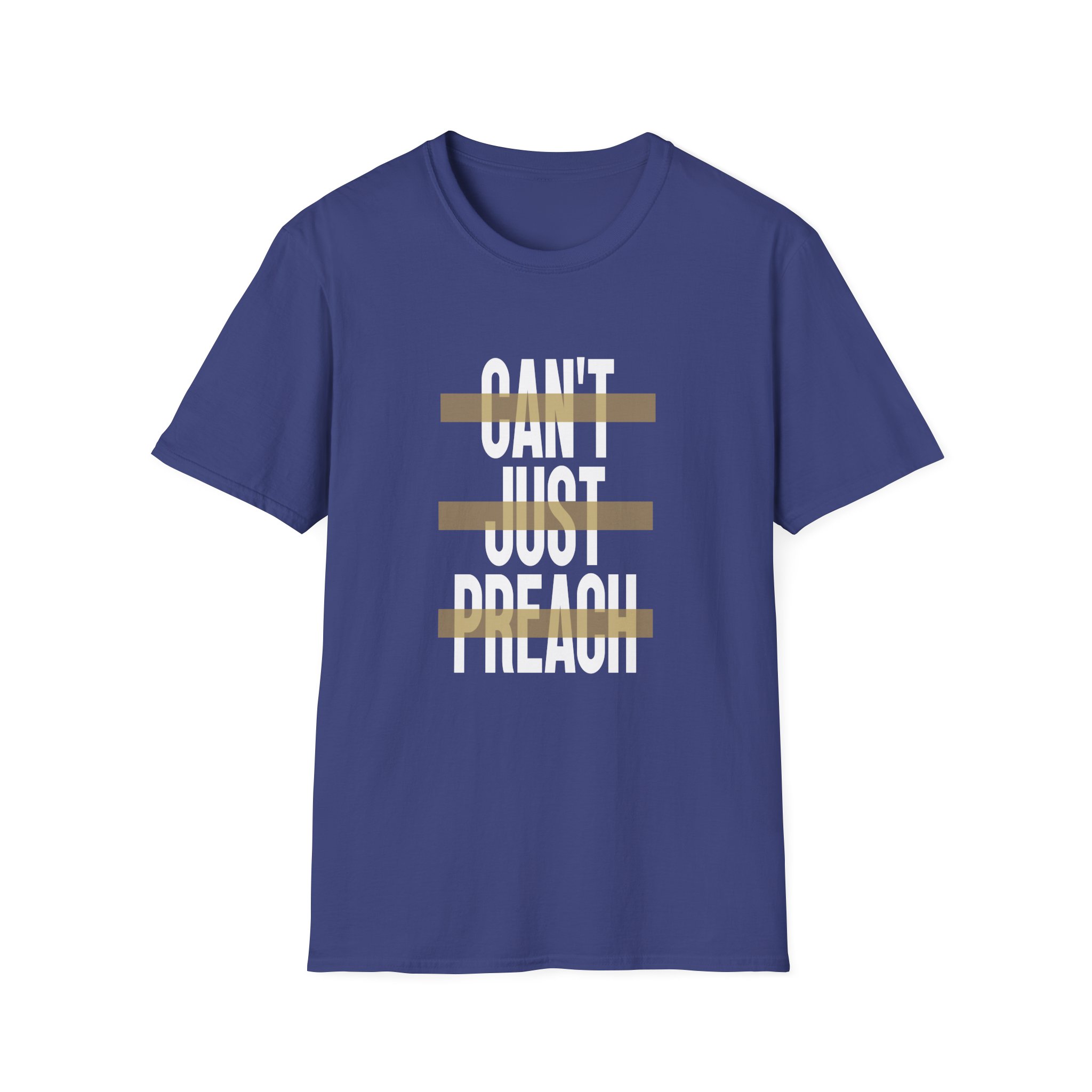 John Legend Can't Just Preach Unisex Softstyle T-Shirt - Image 13
