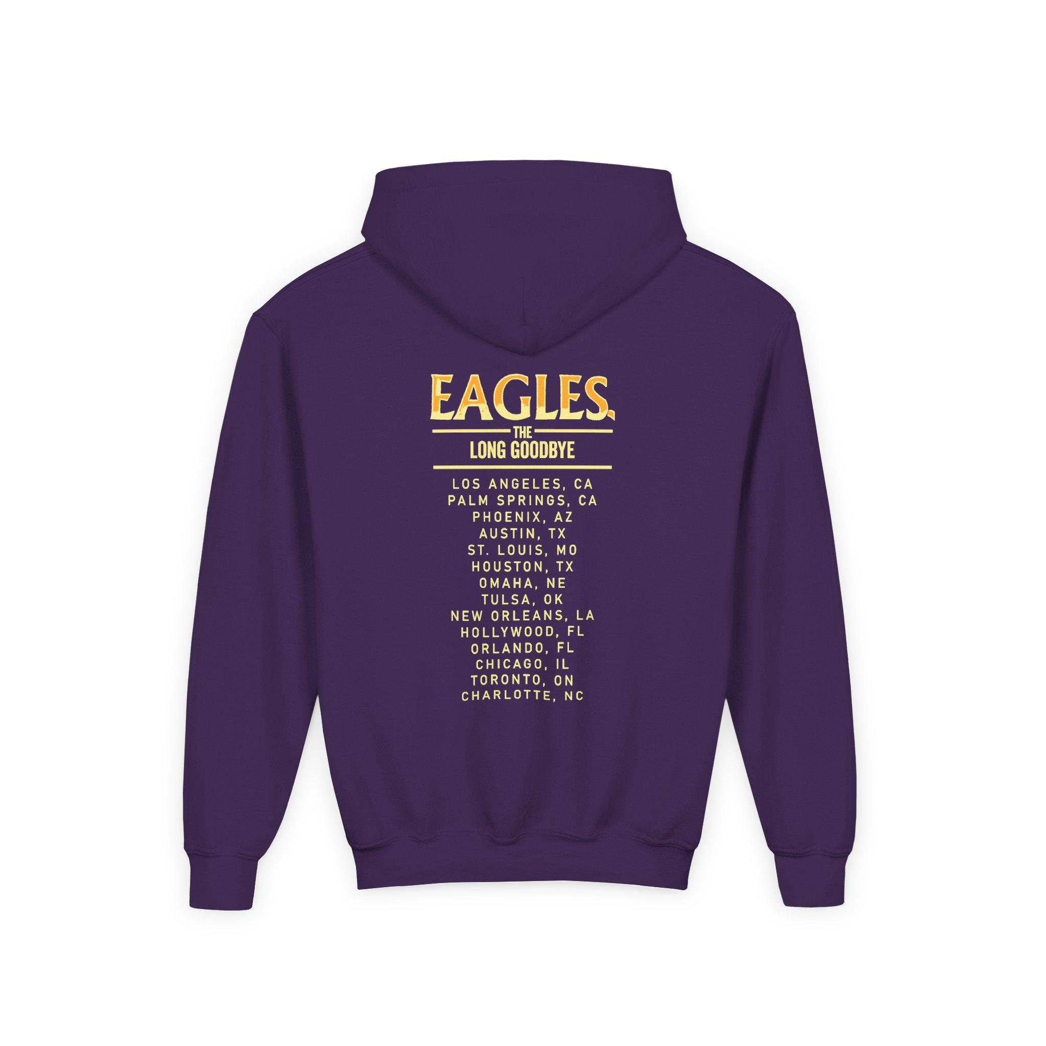 Youth The Eagles Take It to the Limit Heavy Blend Hooded Sweatshirt - Image 8