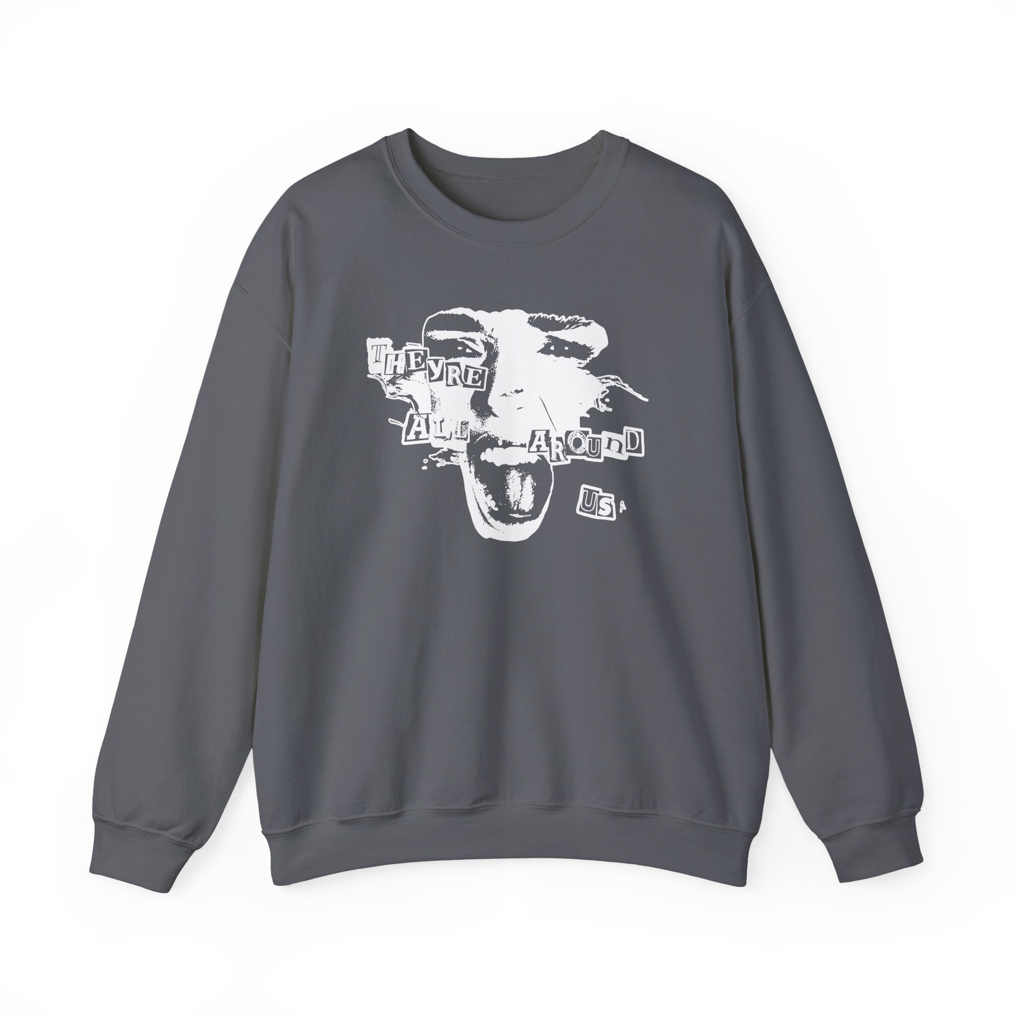 Poppy They're All Around Us Unisex Heavy Blend™ Crewneck Sweatshirt - Image 7
