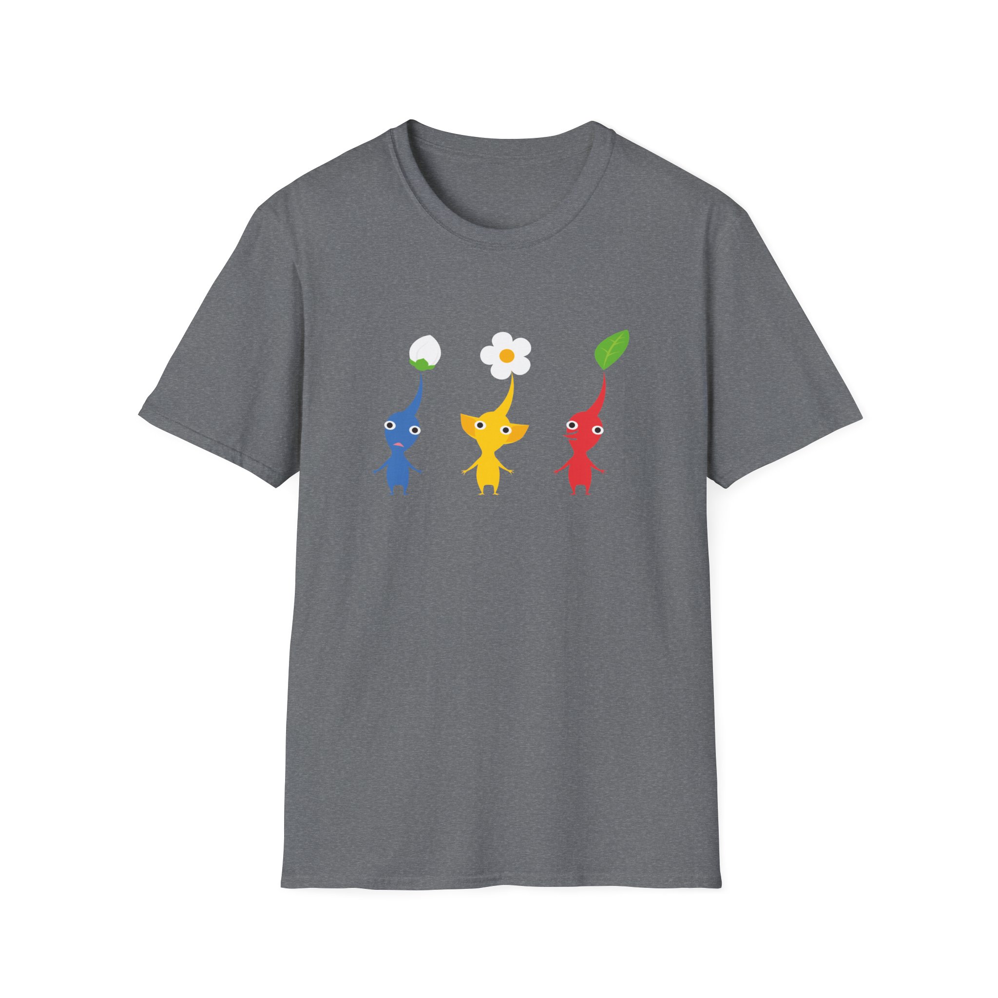 NTD Pikmin Encounter Unisex Softstyle T-Shirt - Image 15