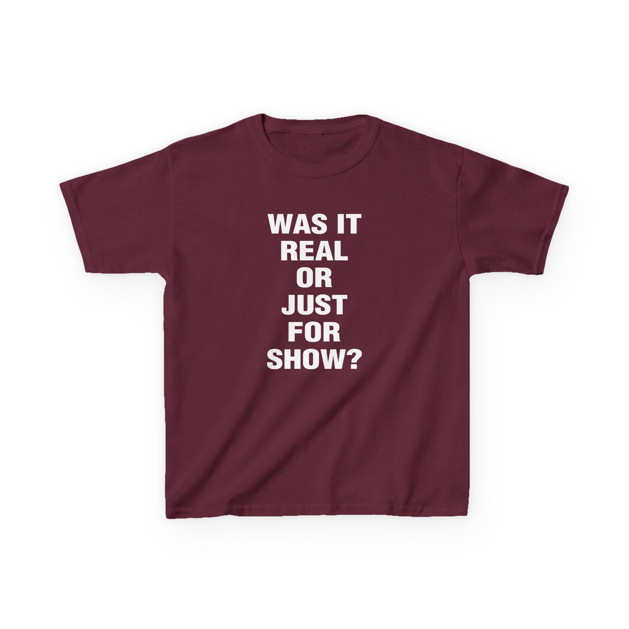 Charlie Puth Was It Real Kids Heavy Cotton™ Tee - Image 3