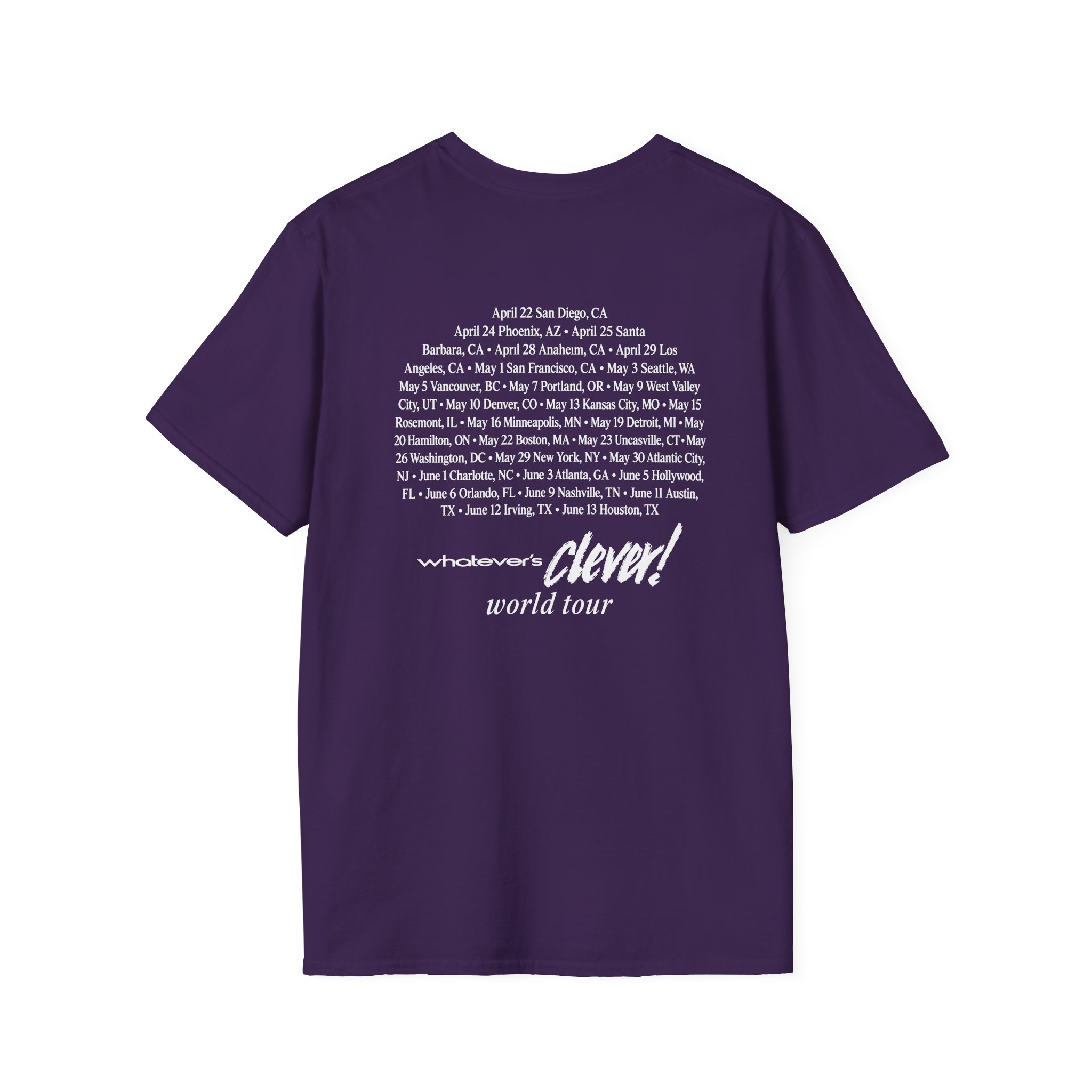 Charlie Puth Charlie Puth 2026 Tour Unisex Softstyle T-Shirt - Image 22