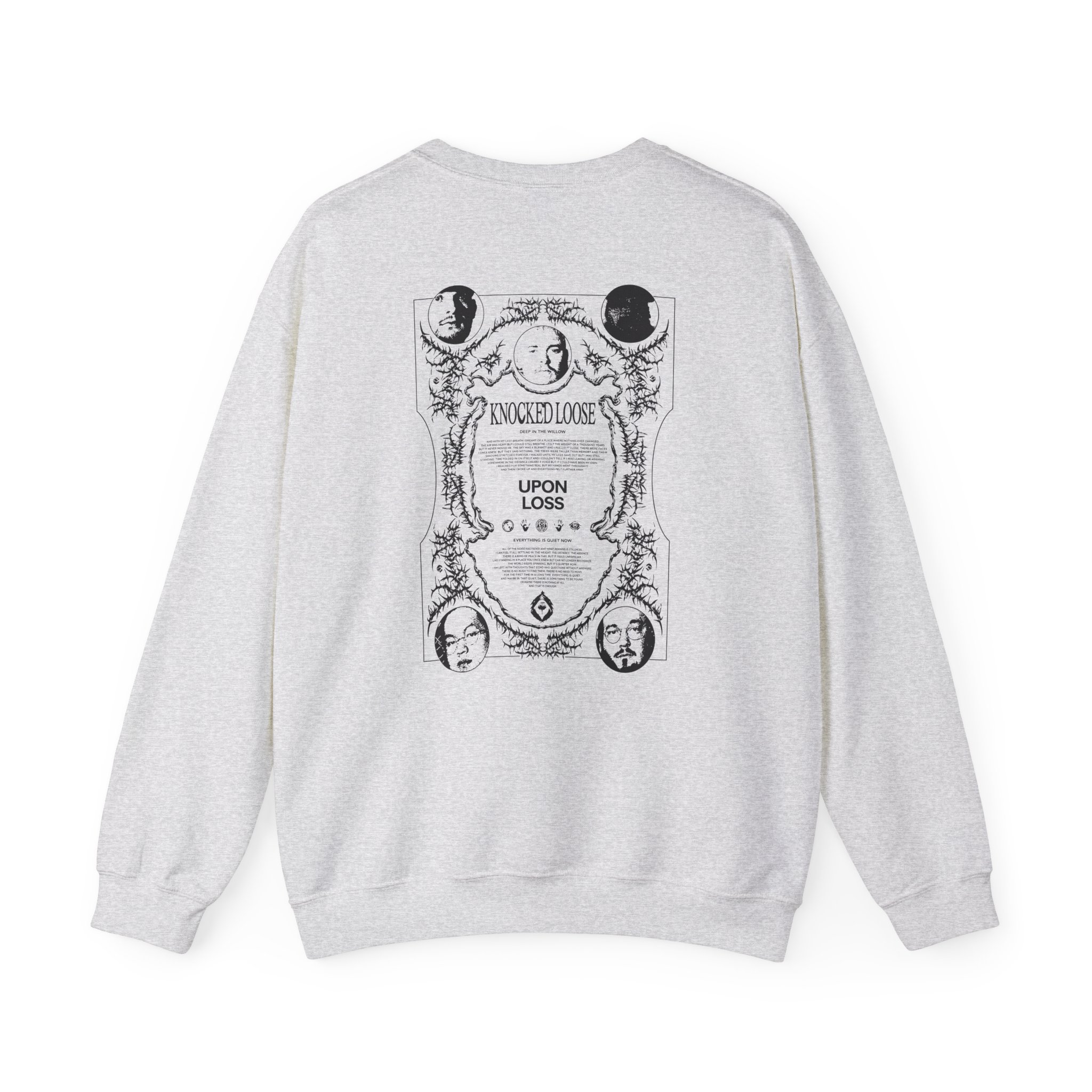 Knocked Loose Upon Loss Wolves Unisex Heavy Blend™ Crewneck Sweatshirt - Image 4