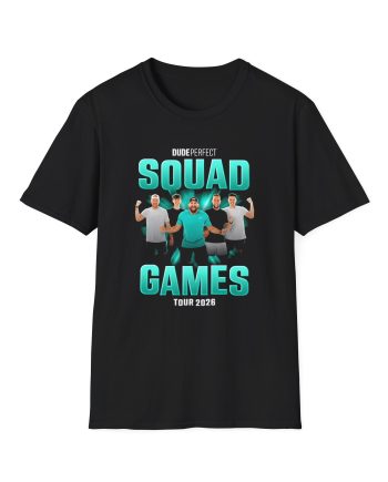Dude Perfect Squad Games Tour Unisex Softstyle T-Shirt