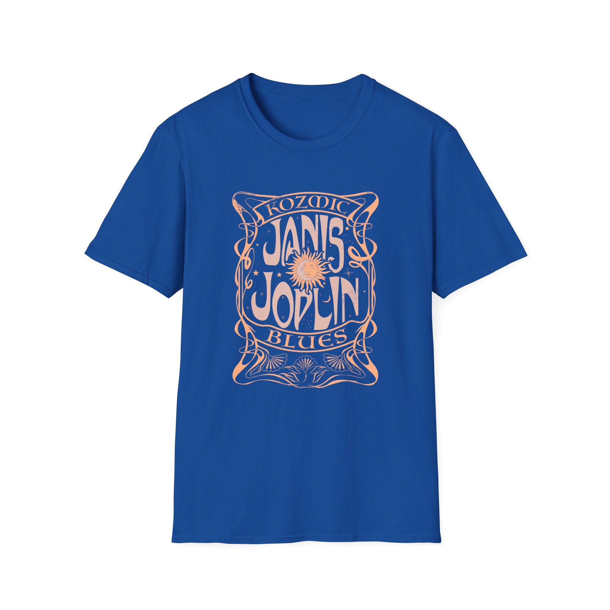 Janis Joplin Kozmic Unisex Softstyle T-shirt - Image 17
