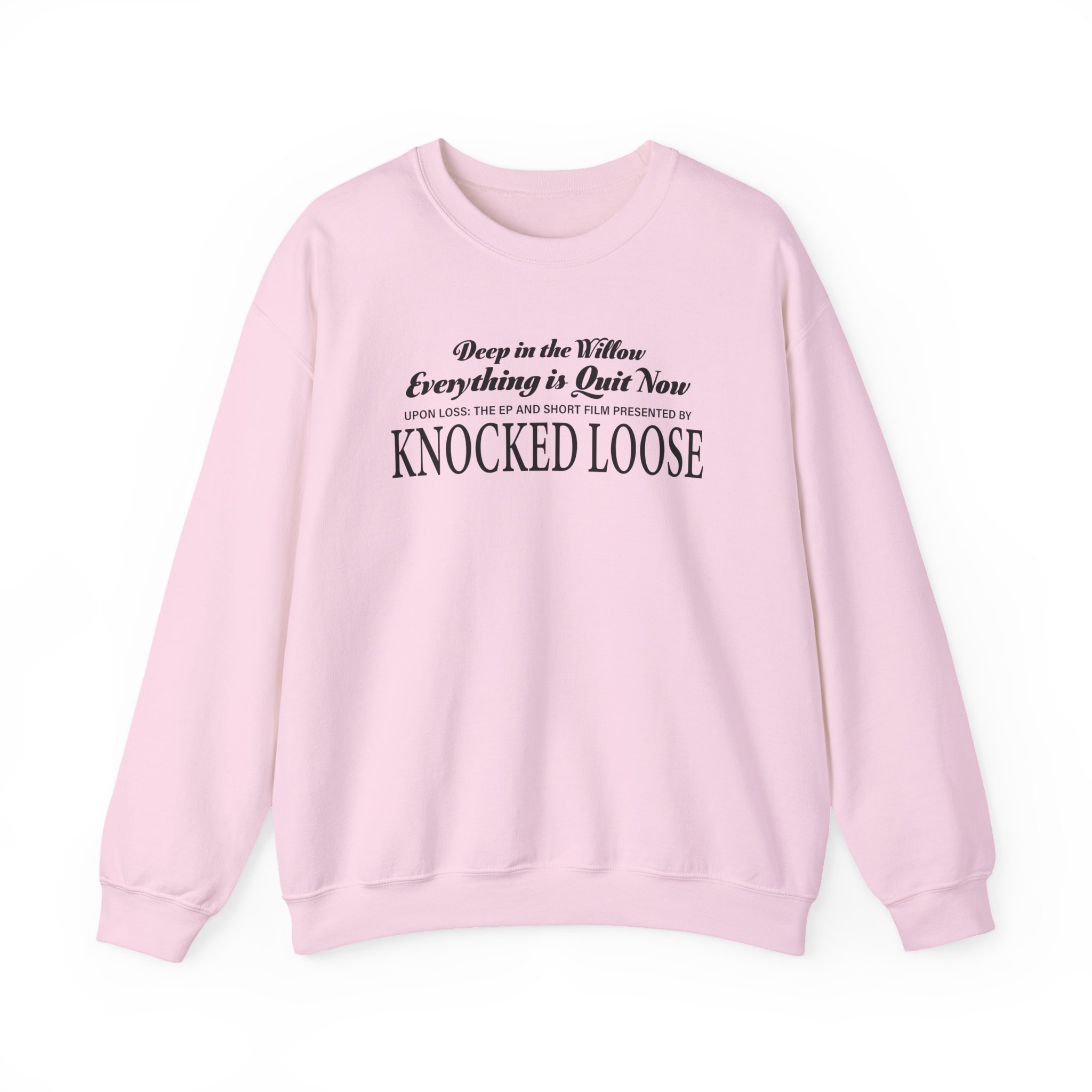 Knocked Loose Quiet Now Unisex Heavy Blend™ Crewneck Sweatshirt - Image 9