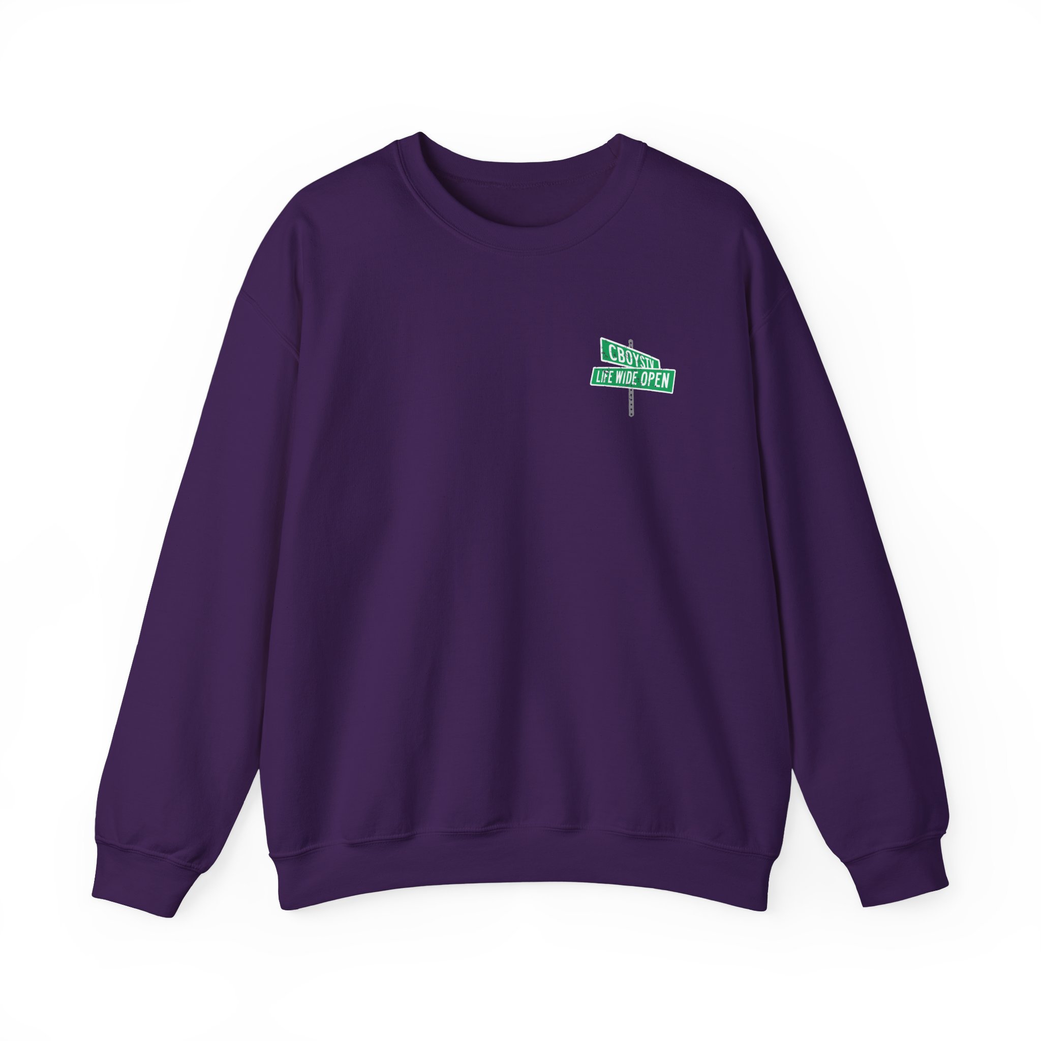 Cboystv Street Sign Unisex Heavy Blend™ Crewneck Sweatshirt - Image 15