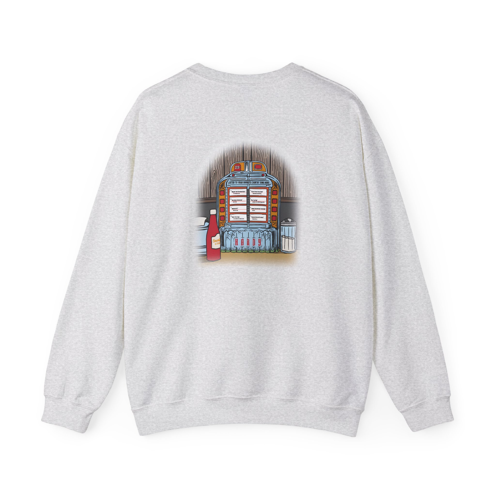 Hd Favorite Country Song Unisex Heavy Blend™ Crewneck Sweatshirt - Image 4