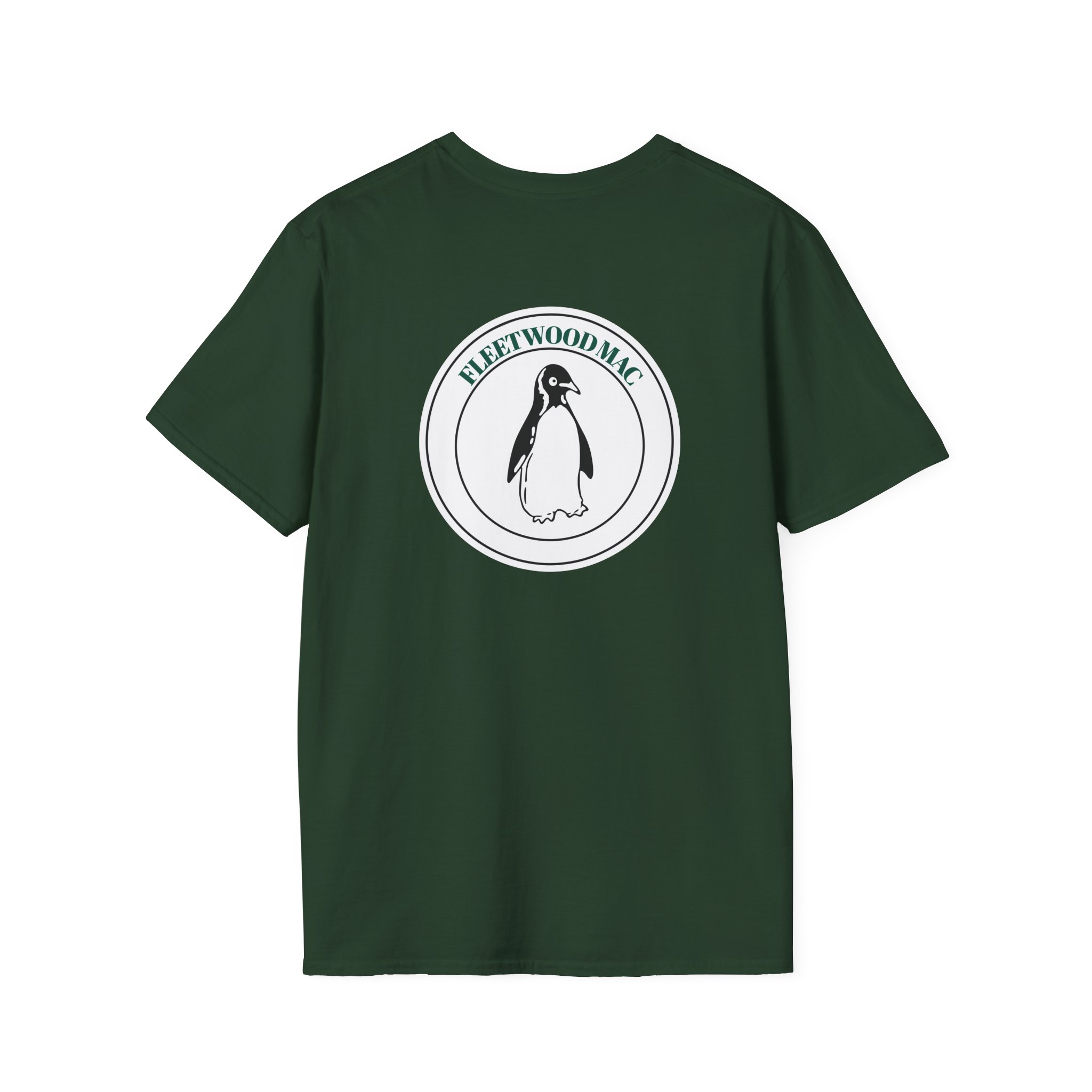 Fleetwood Mac FM On Unisex Softstyle T-Shirt - Image 8