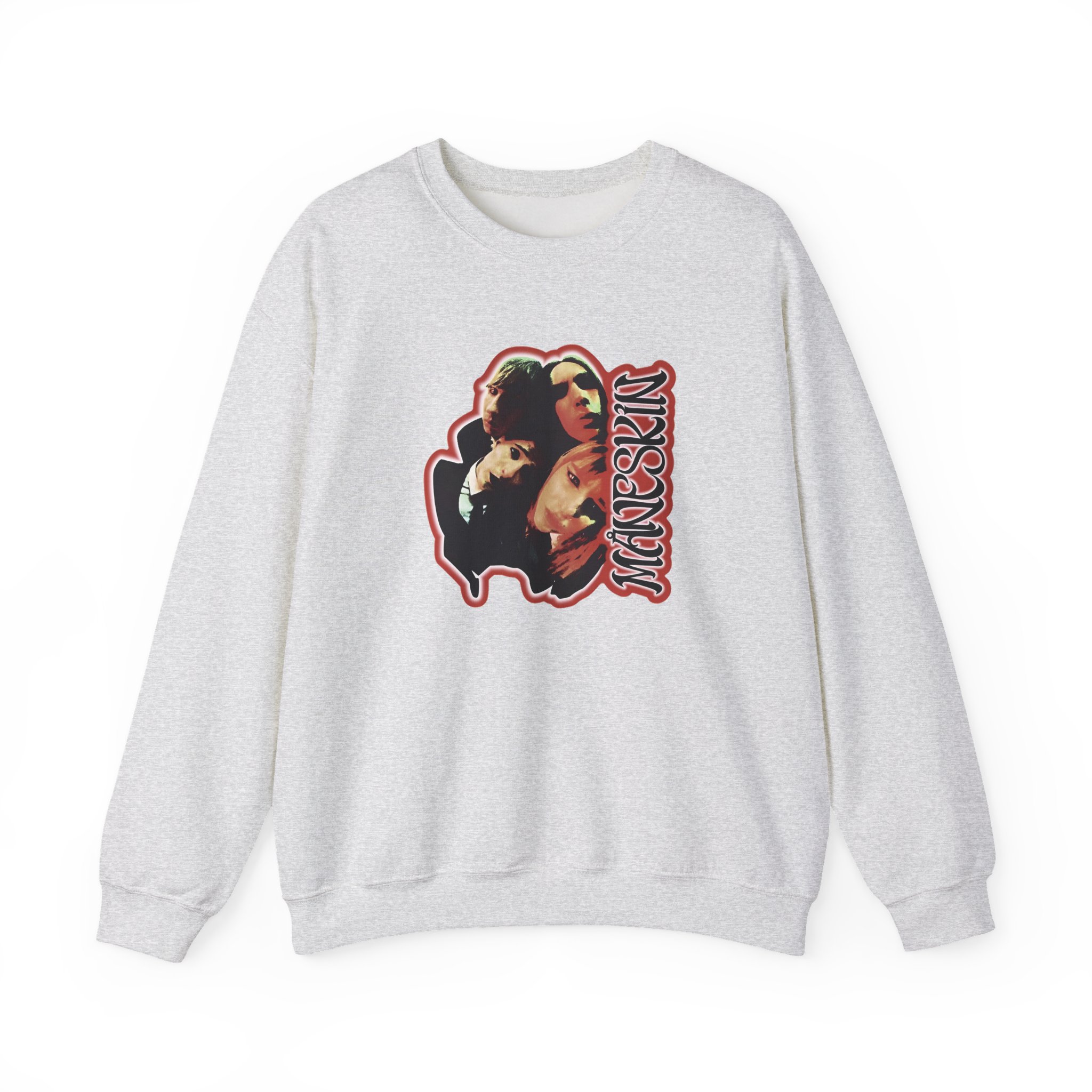 Maneskin Fisheye Unisex Heavy Blend™ Crewneck Sweatshirt - Image 3