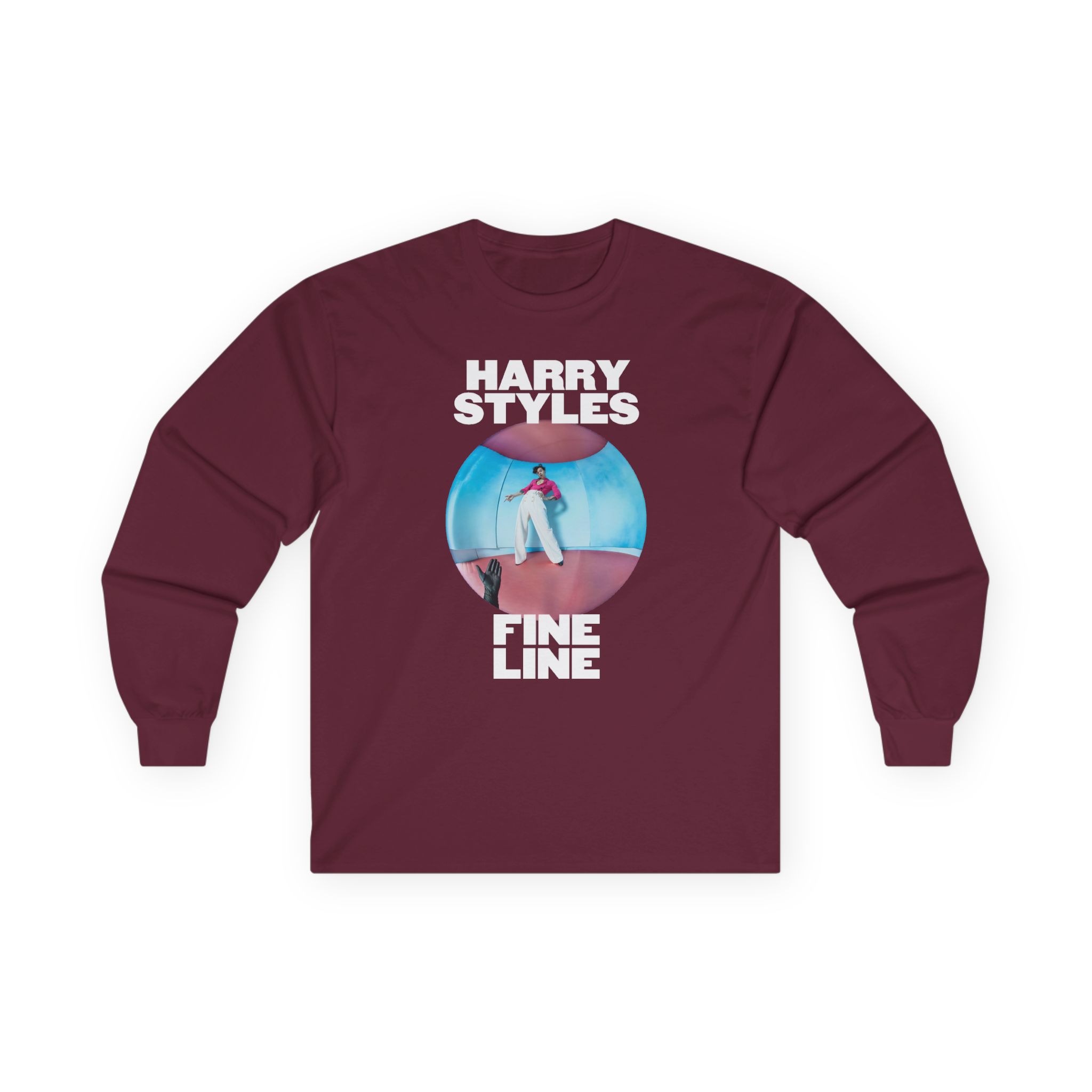 Love on Tour Harry Styles Fine Line Unisex Ultra Cotton Long Sleeve Tee - Image 3