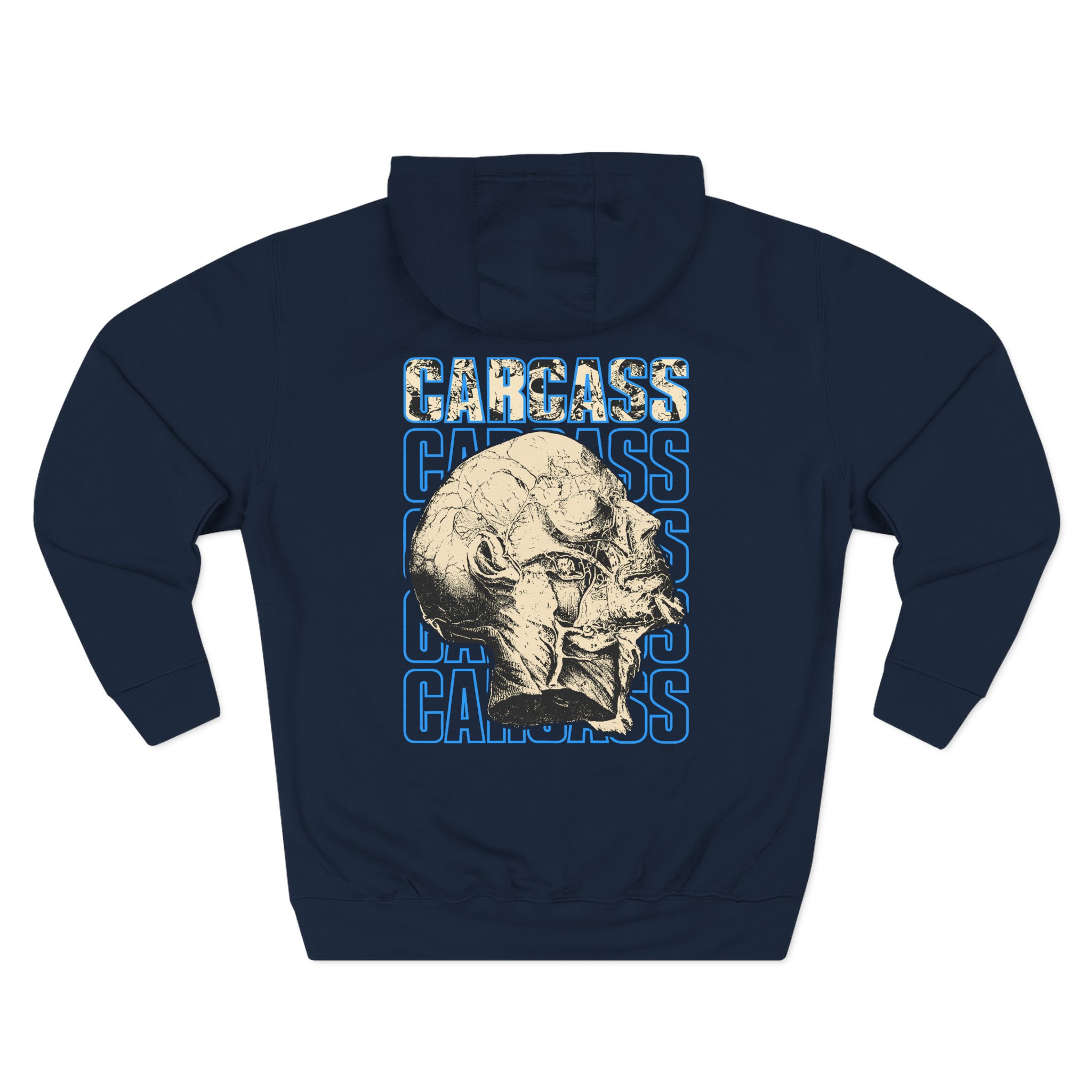 Carcass Head & Tools Three-Panel Fleece Hoodie - Image 16
