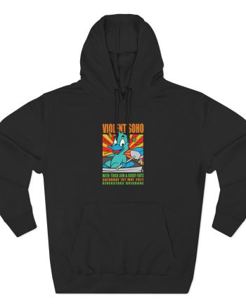 Violent Soho  Event Poster Three-Panel Fleece Hoodie