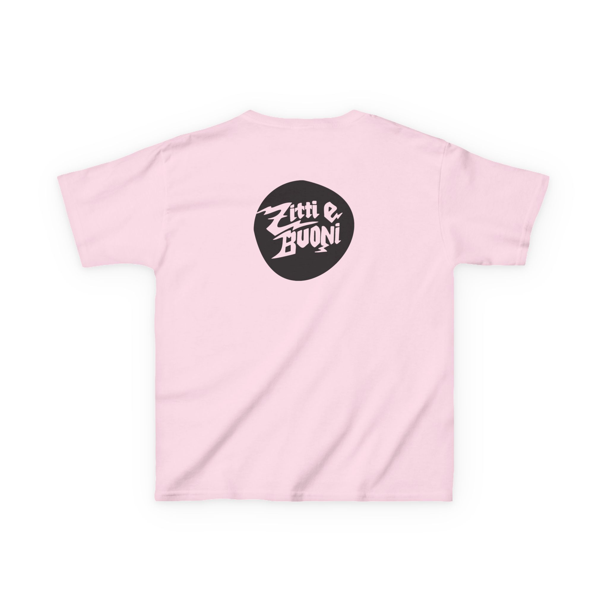 Kids Maneskin Pocket Logo & Zitti e Buoni Circle Heavy Cotton™ Tee - Image 14