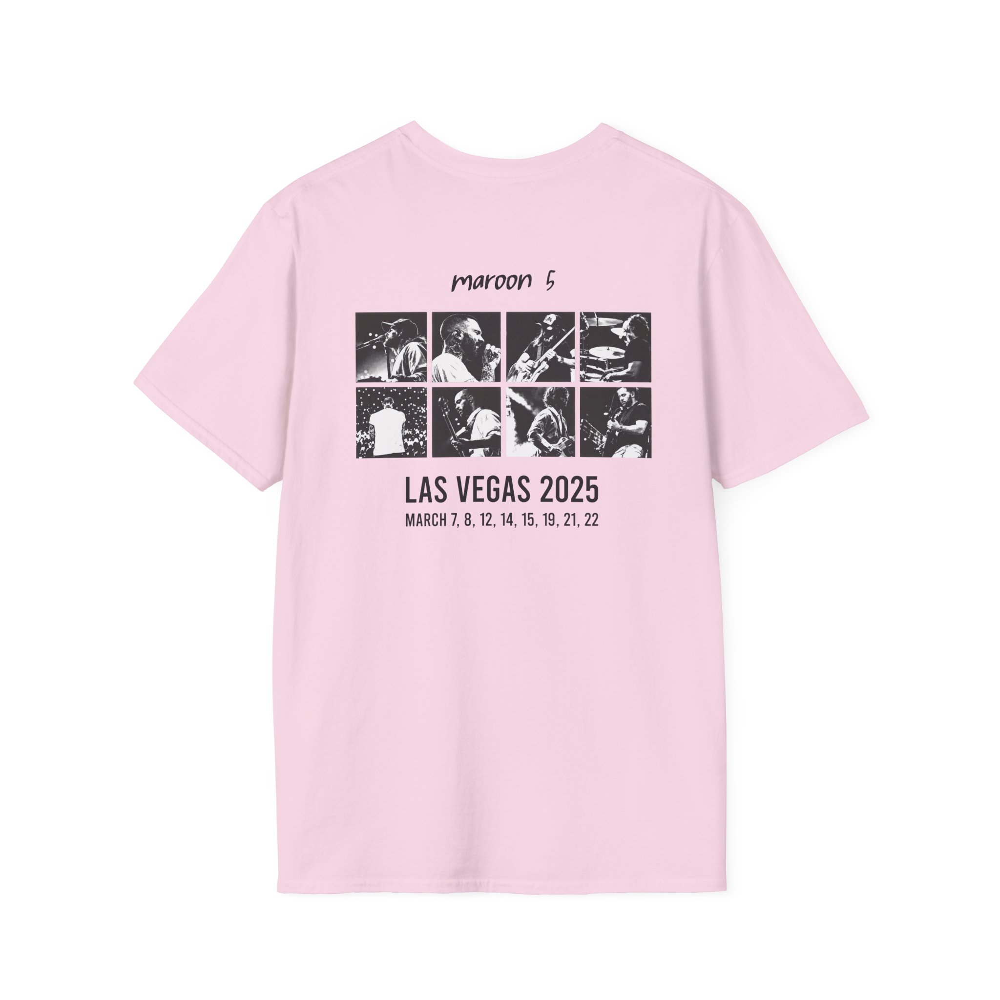 Adam Levine M5LV 2025 Grid Unisex Softstyle T-Shirt - Image 16