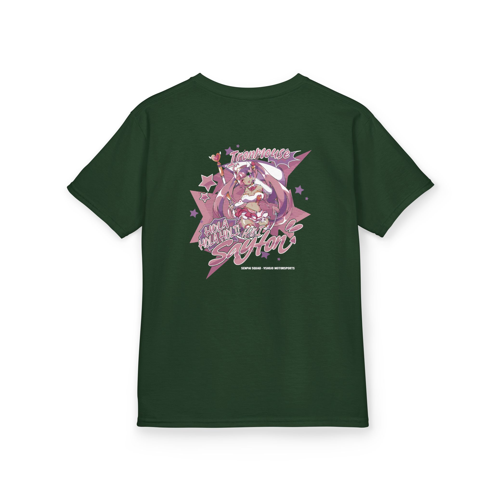 Ironmouse V2 Vshojo X Senpai Squad Kids Heavy Cotton™ Tee - Image 4
