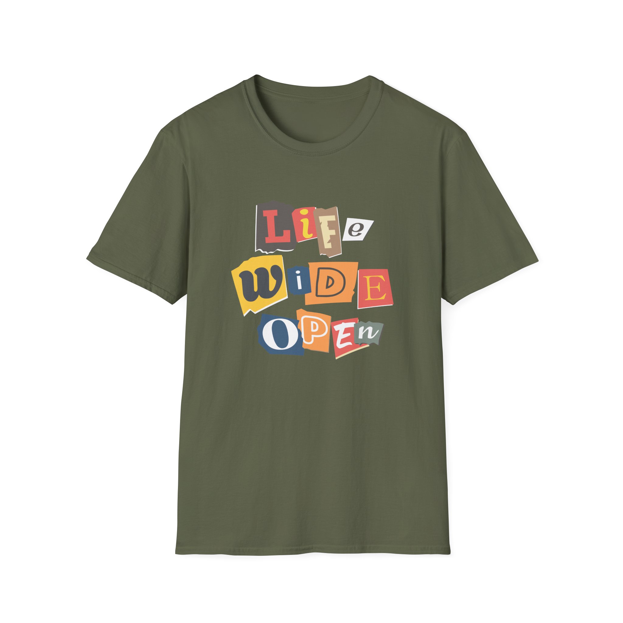 Cboystv Ransom Note Unisex Softstyle T-Shirt - Image 7