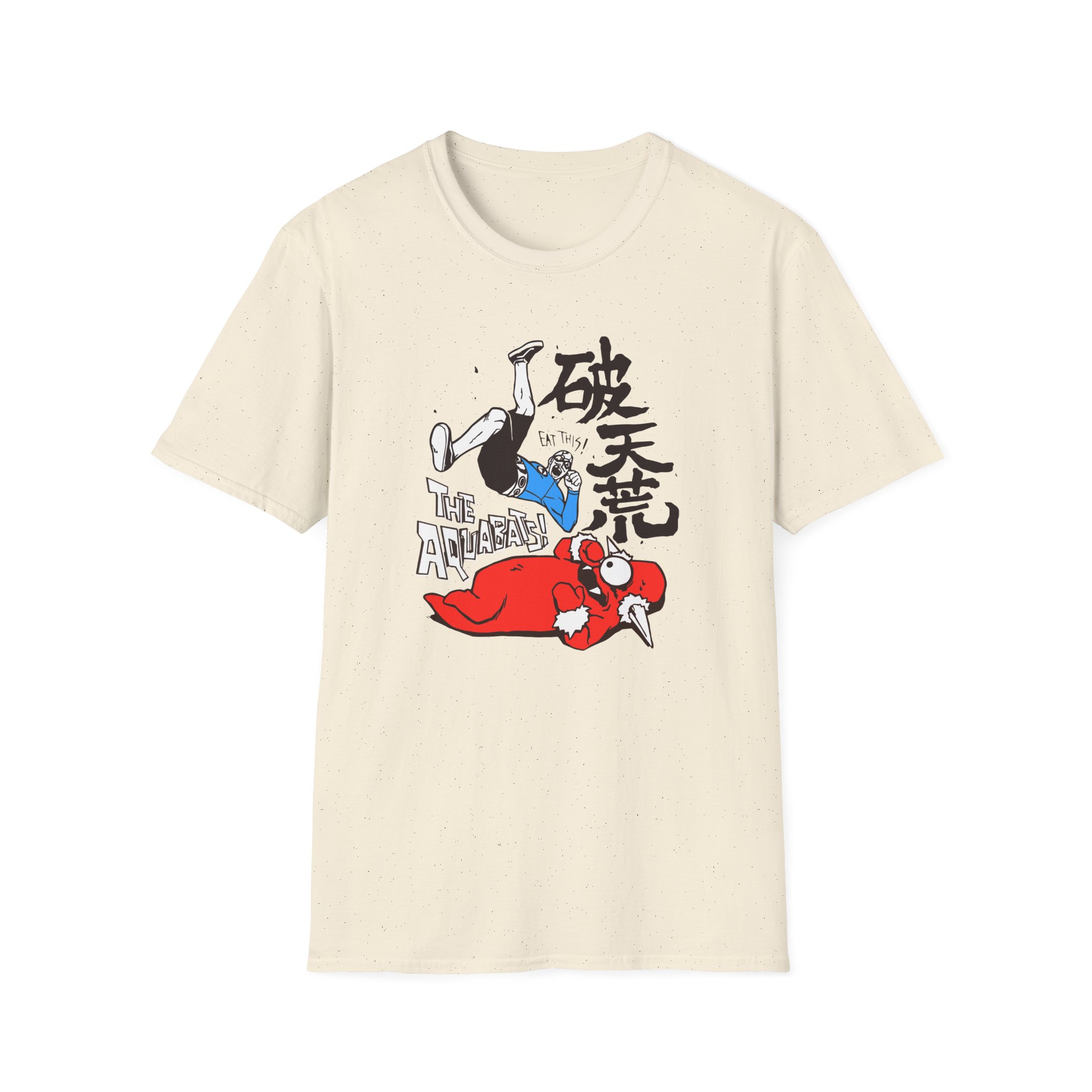 The Aquabats Elbow Drop! Archive Unisex Softstyle T-Shirt - Image 11