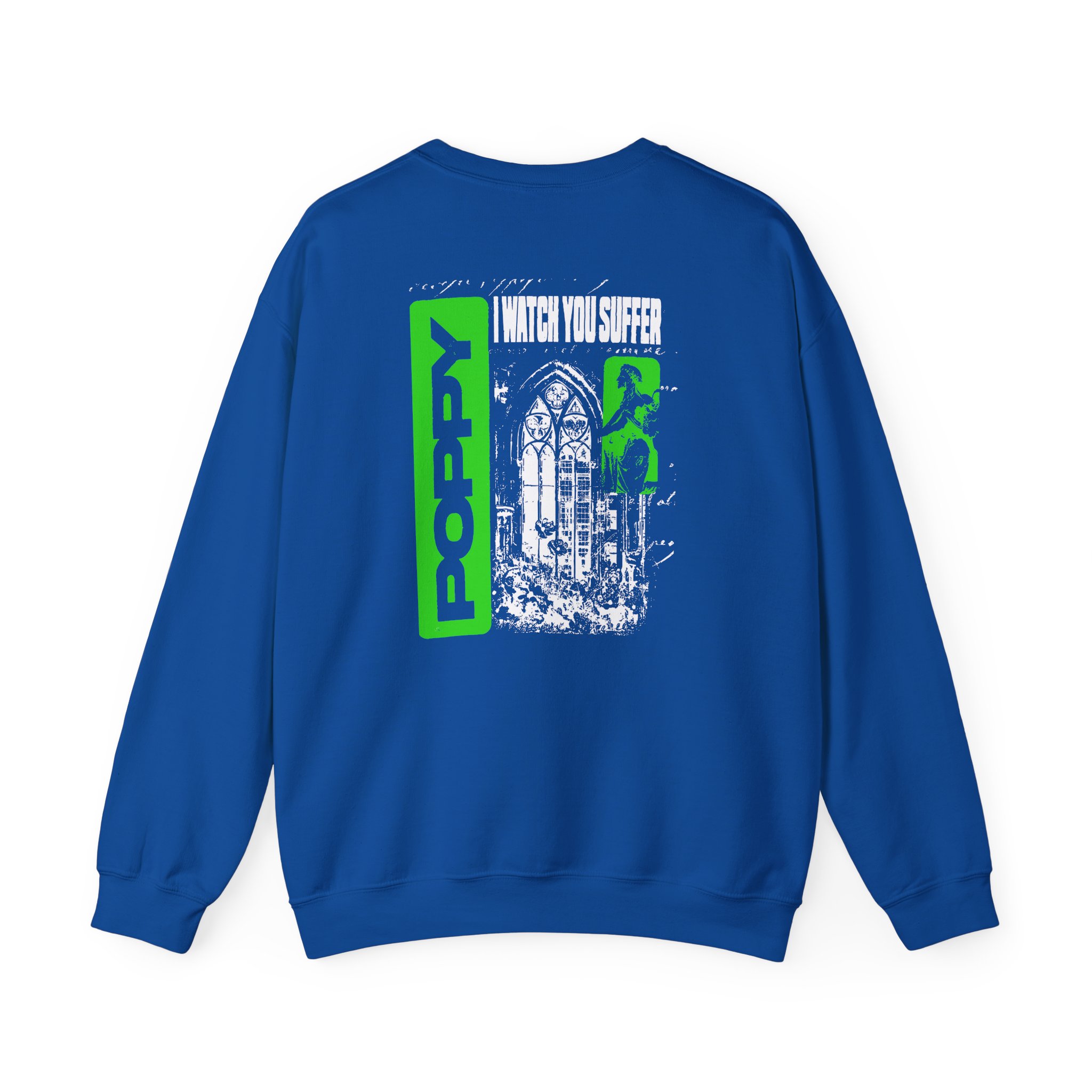 Poppy I Watch You Suffer Unisex Heavy Blend™ Crewneck Sweatshirt - Image 10