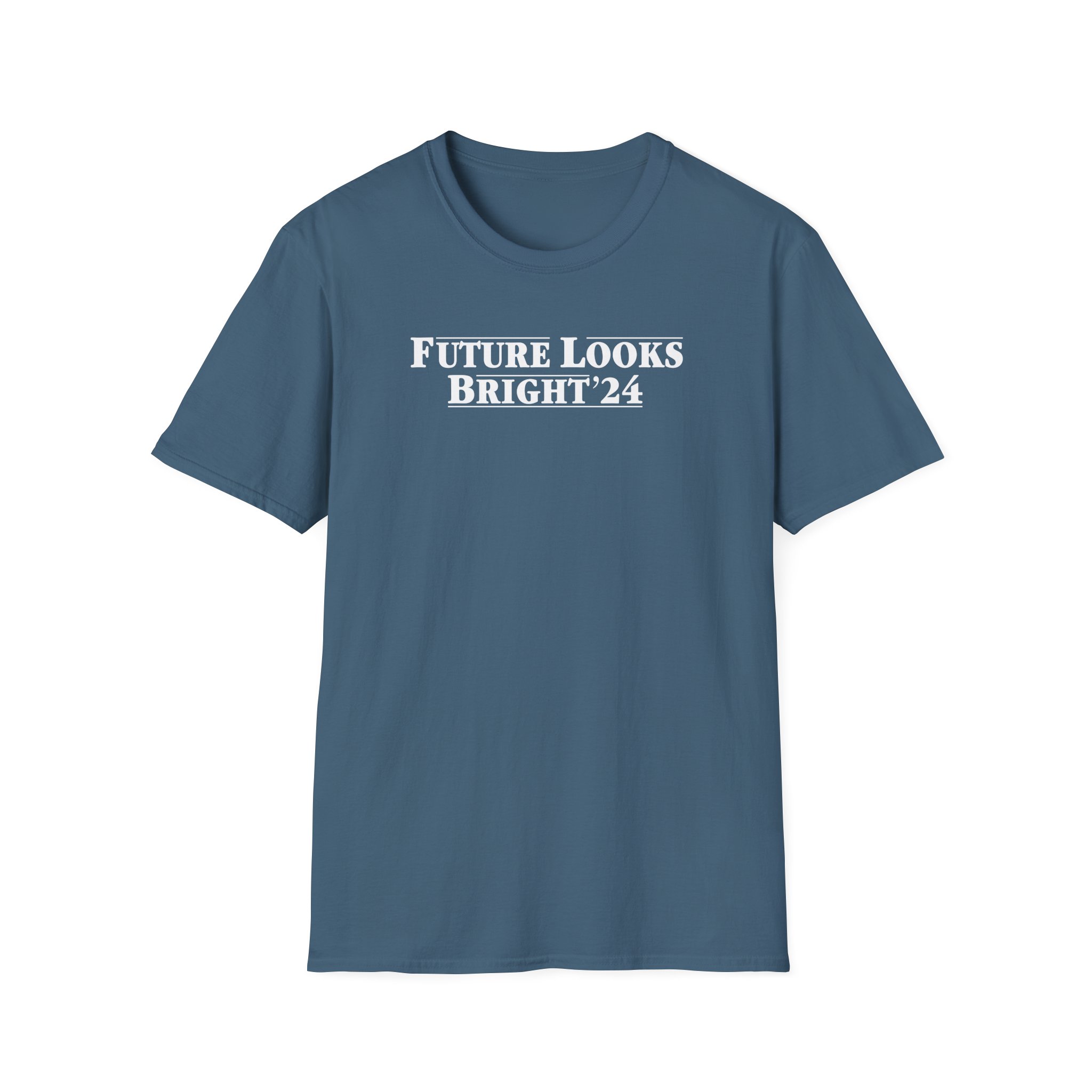 Valuetainment Future Looks Bright 24 Unisex Softstyle T-Shirt - Image 11